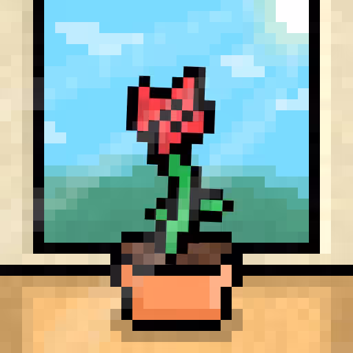 Pixel Flowers #9