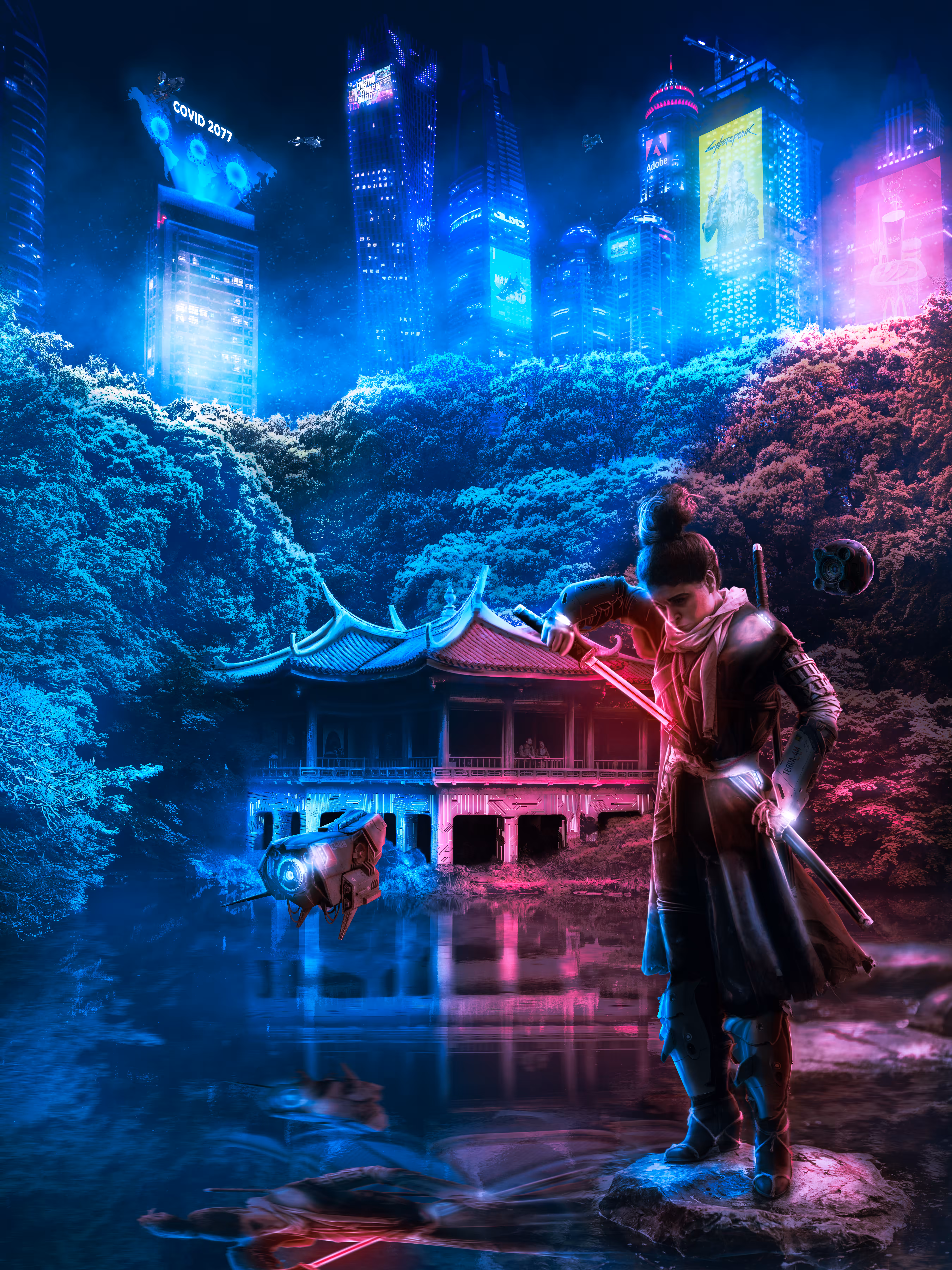 Cyberpunk 2077 X sekiro