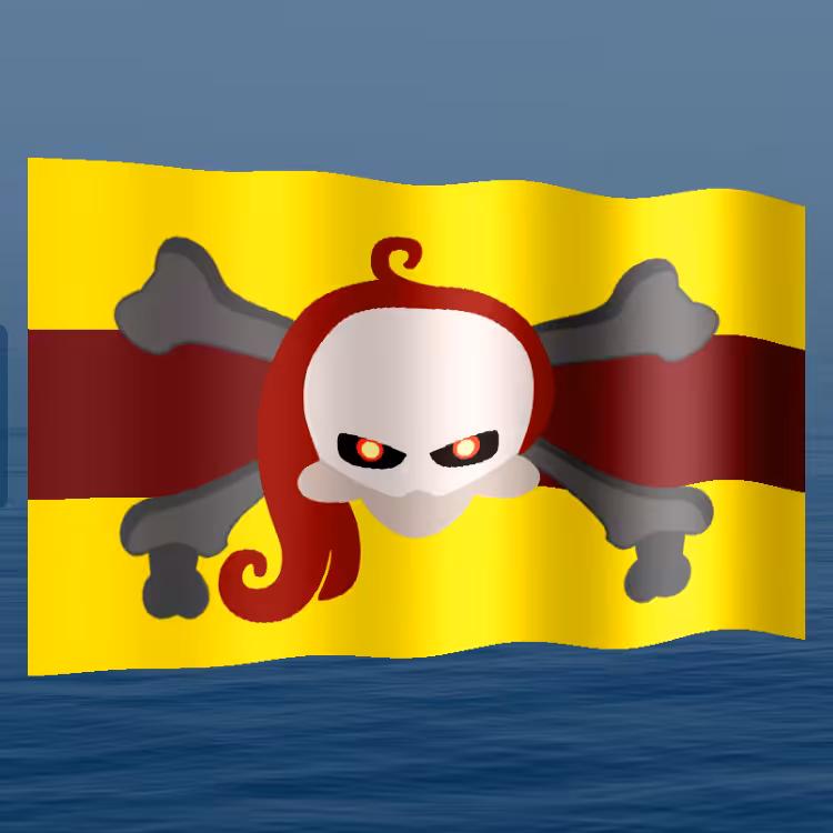 Jolly Roger Flag #129