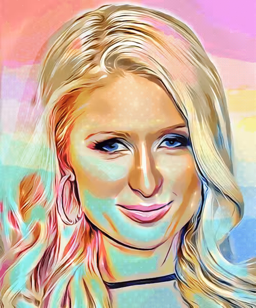 Paris Hilton - $1 POLYGON store