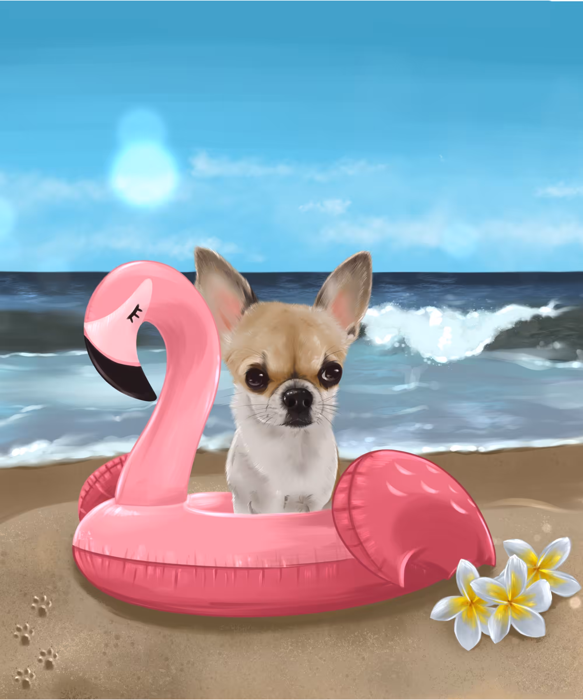 Beach vacation