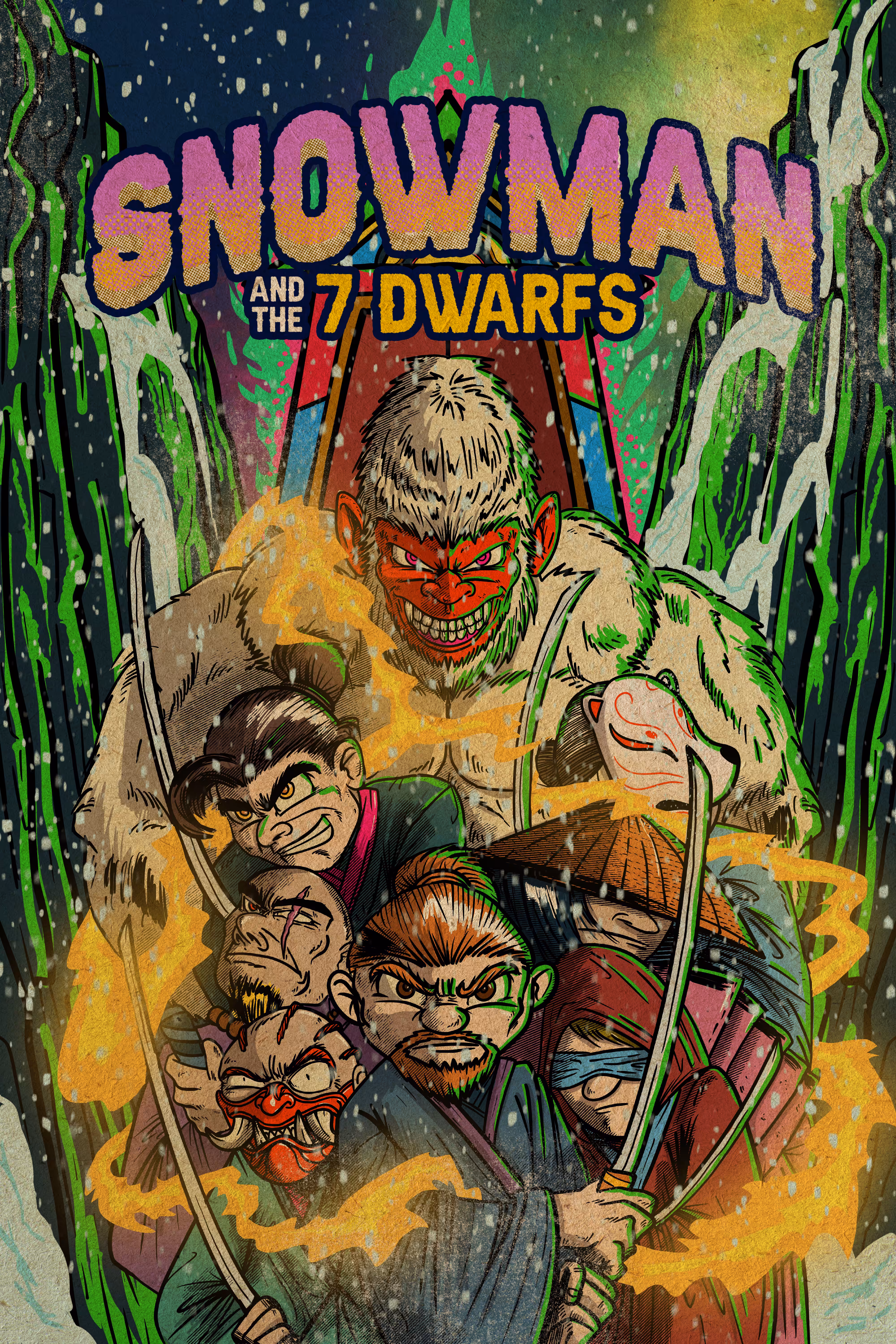 SNOWMAN AND THE 7 DWARFS
