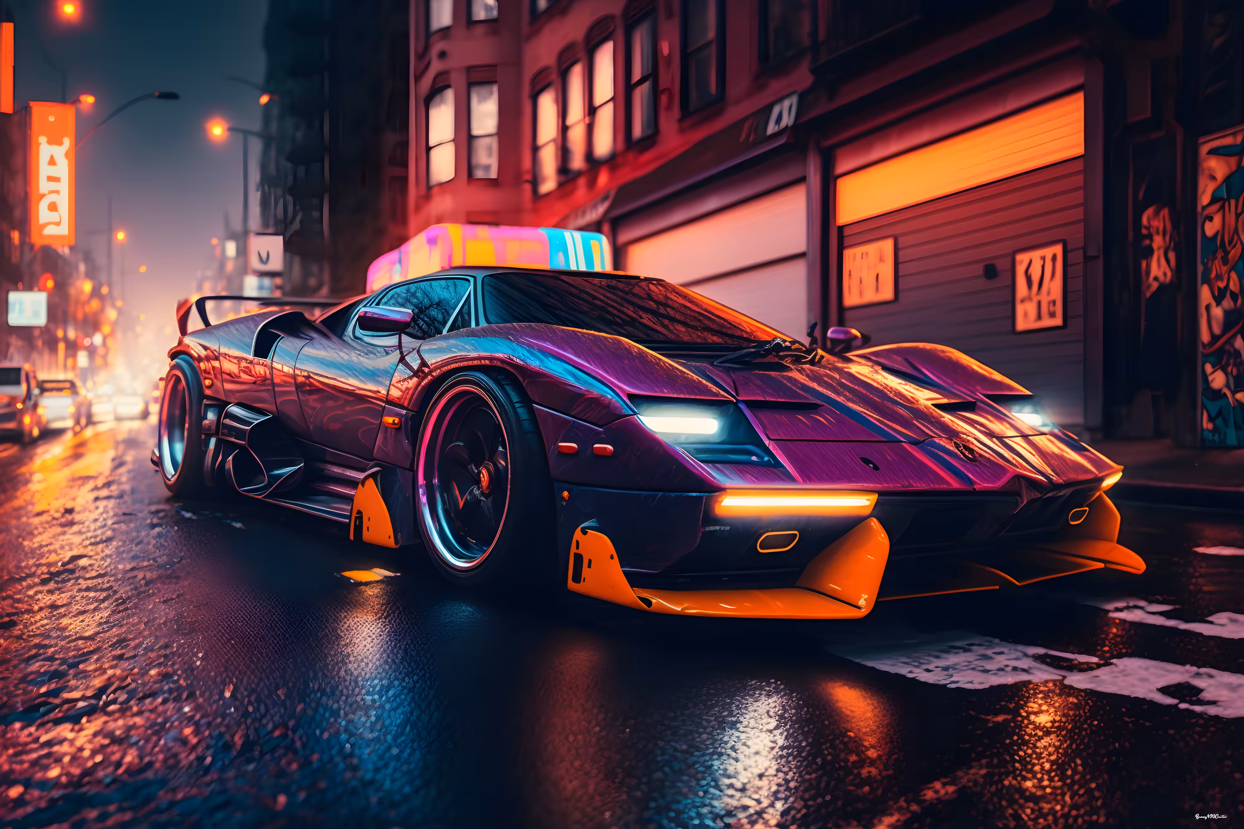 Grunge Supercar #11