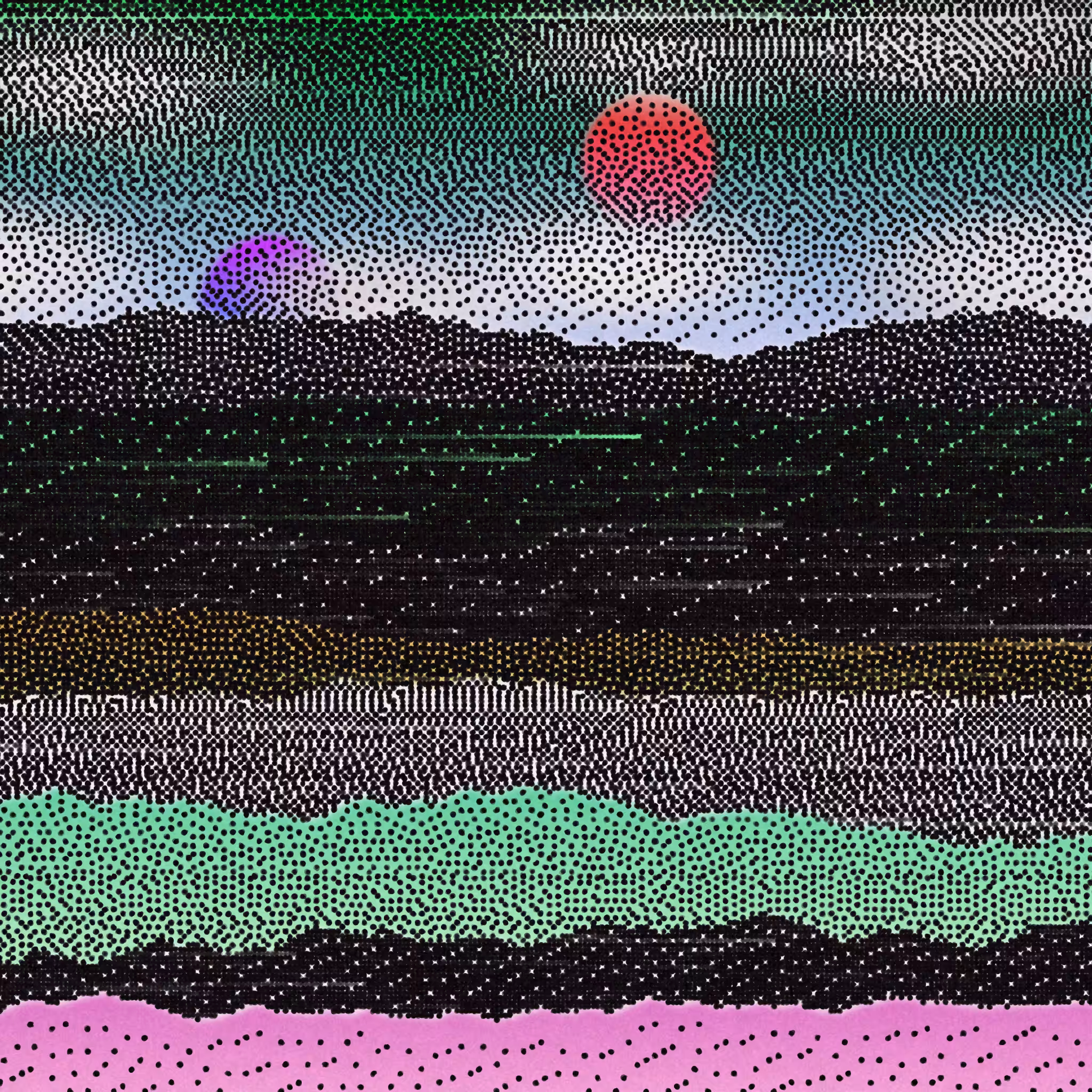 Dithered Branches #74