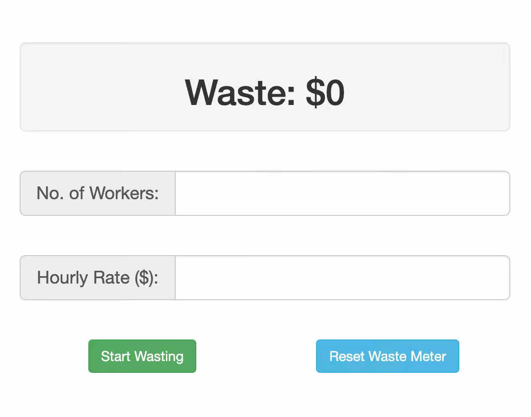 Waste Meter