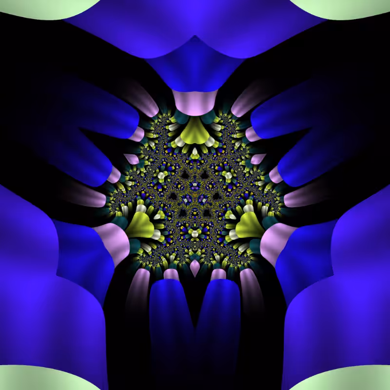 Fractal Flower #218