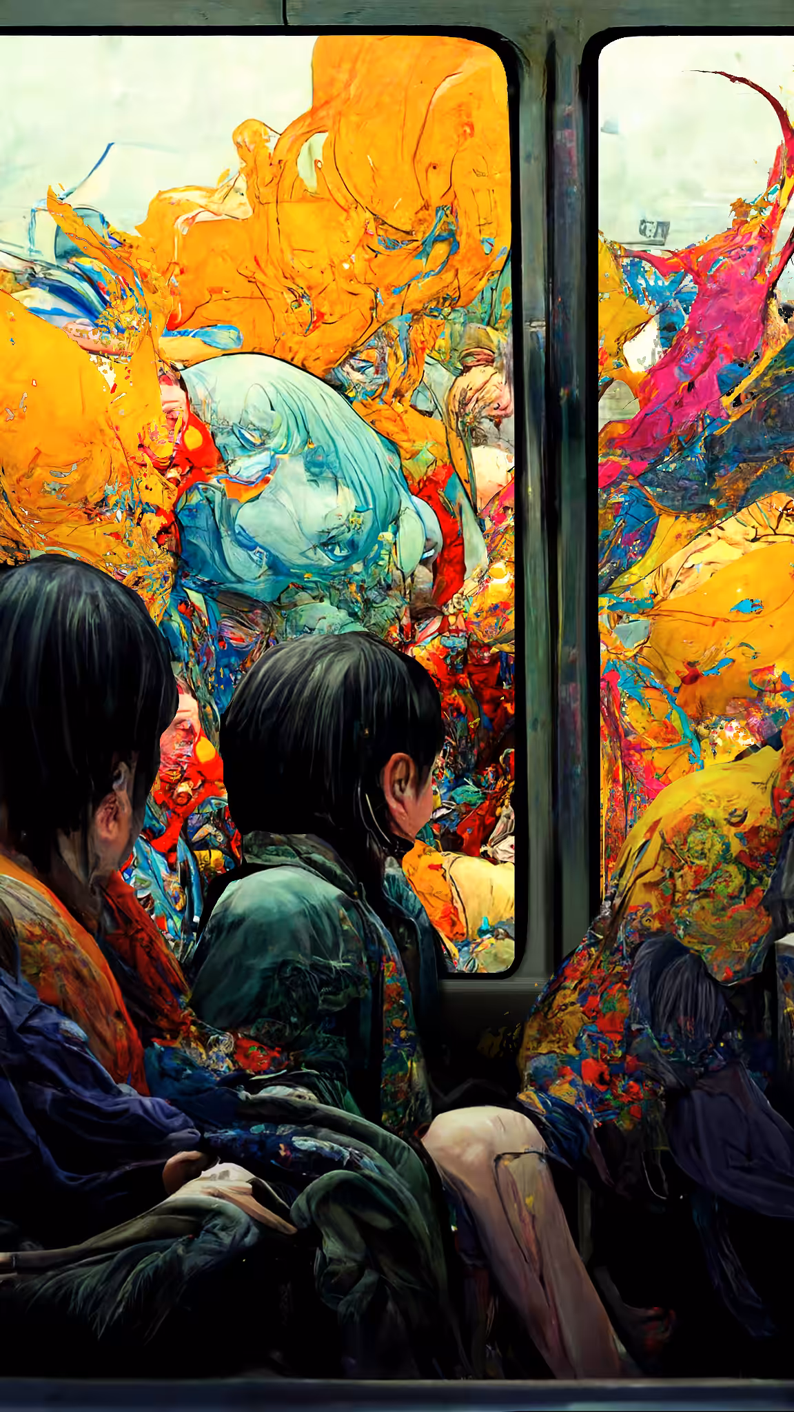Graffiti Queen Oner Cityscape