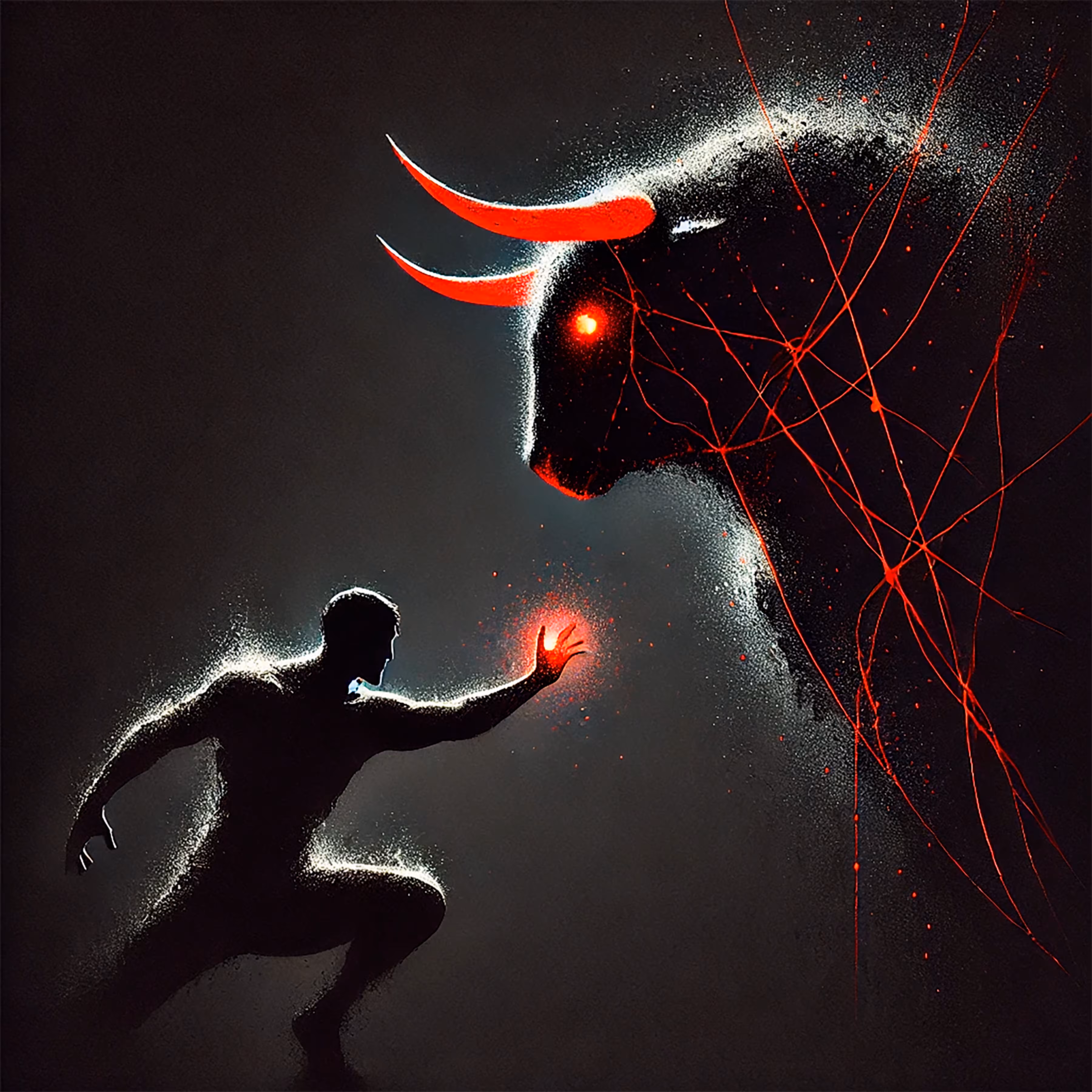 Unseen Power: The Bull's Presence