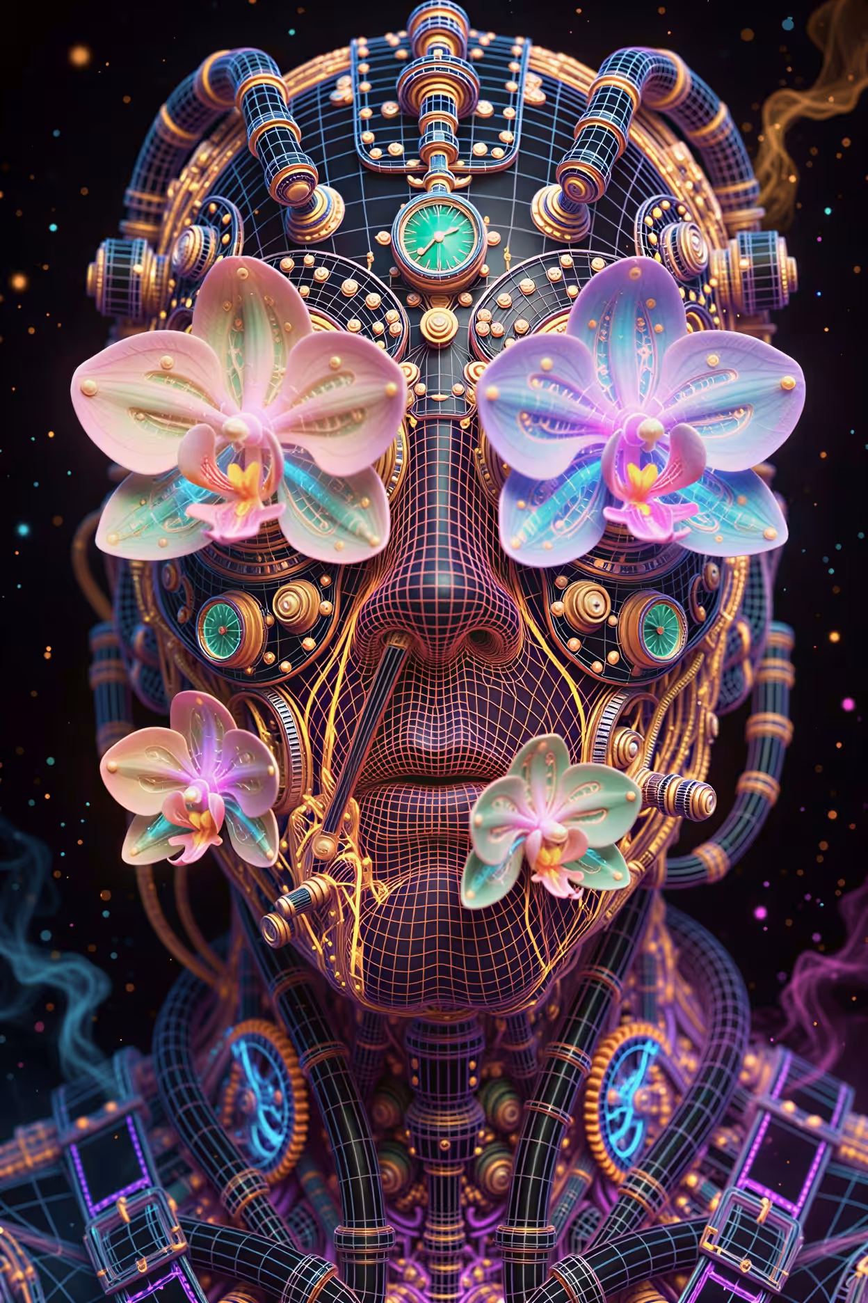Flor do Lótus — Cybernetic Temple: Flor do Lótus XIII – Orchid Vision