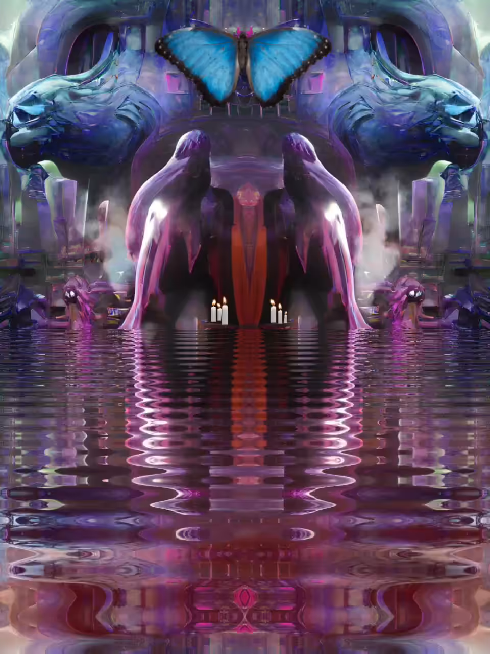 Retro,Mystic And Futuristic Art