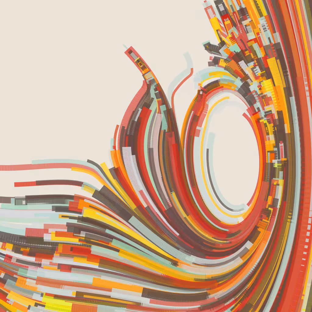 Breaking Wave of Pixels