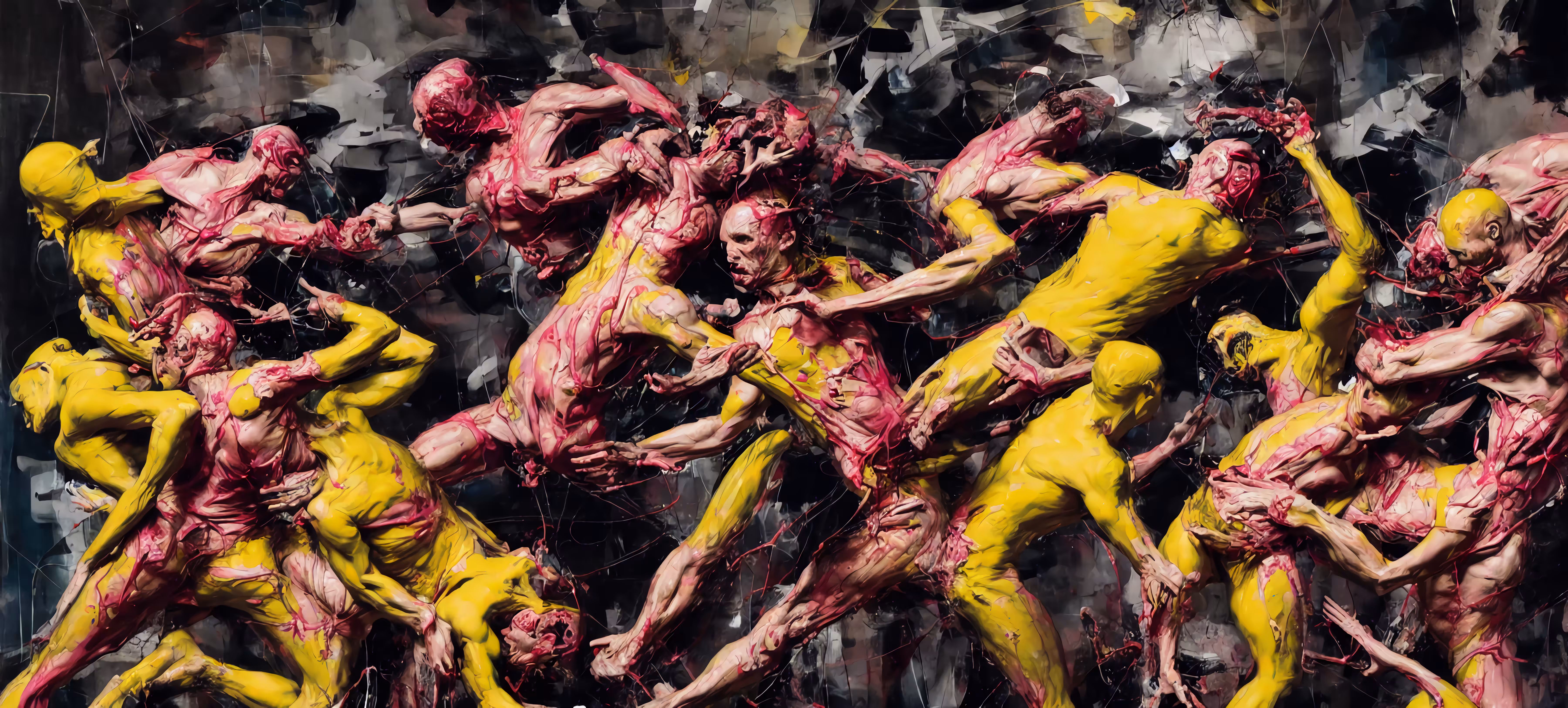 toxic fight/mosh pit