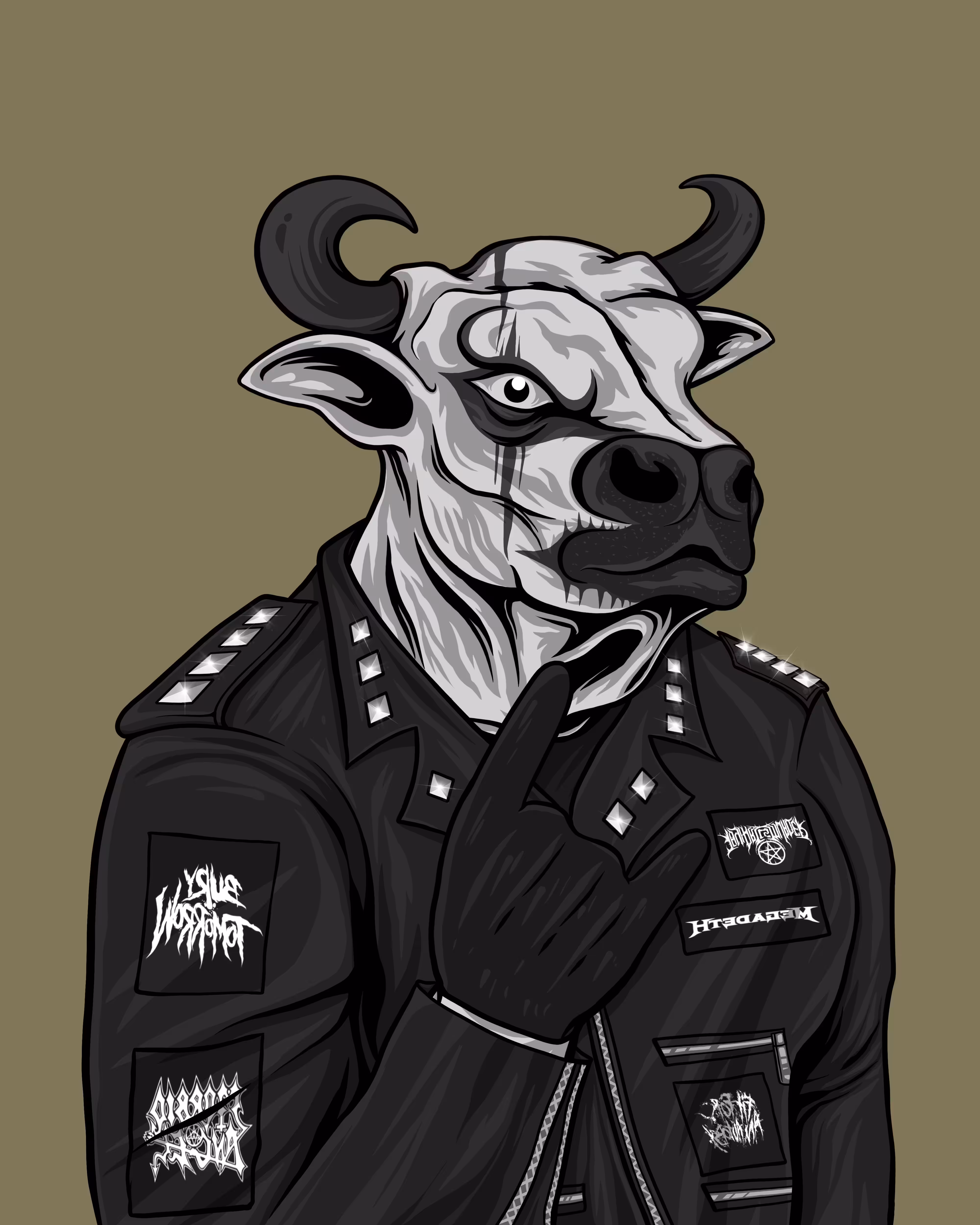 Madurese Cattle Metal #008