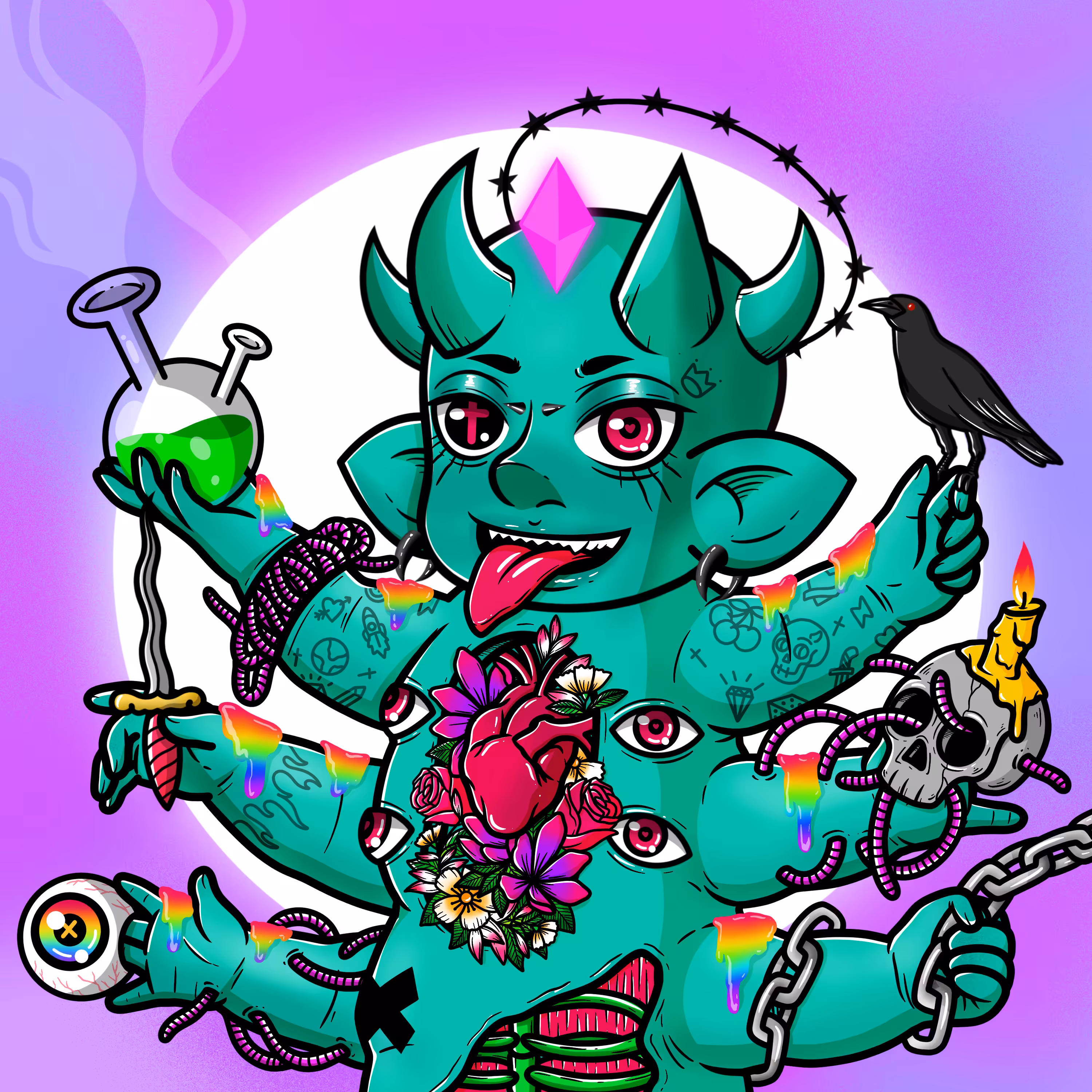 Monsters Party x Toddlerpillar