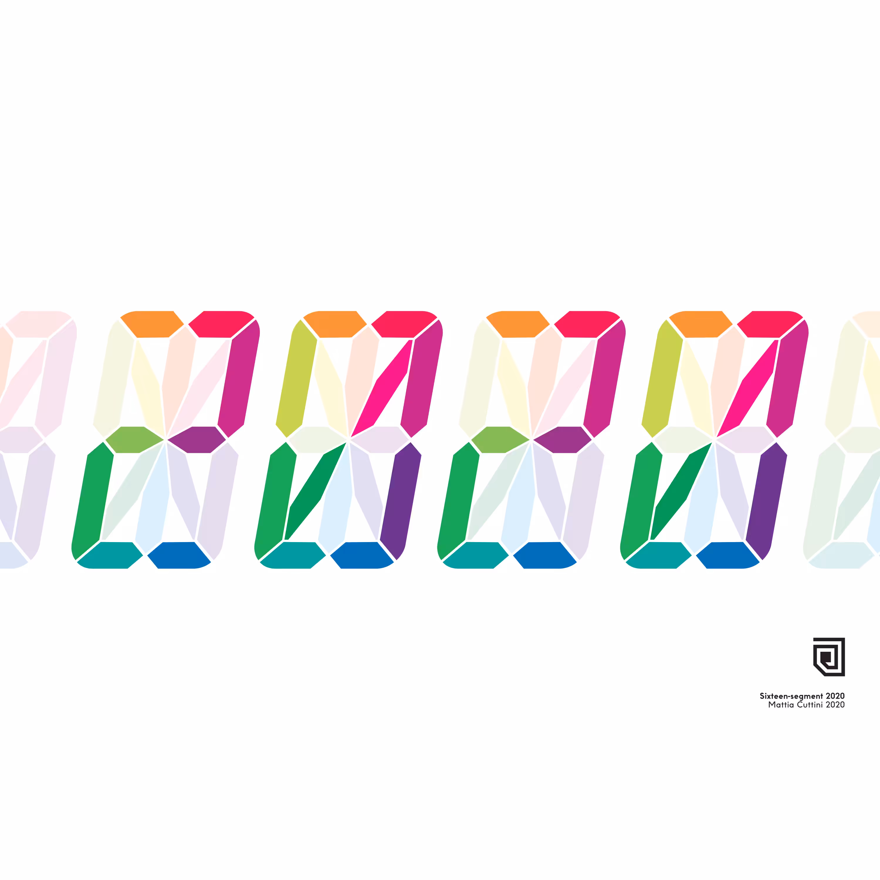 Sixteen-segment 2020