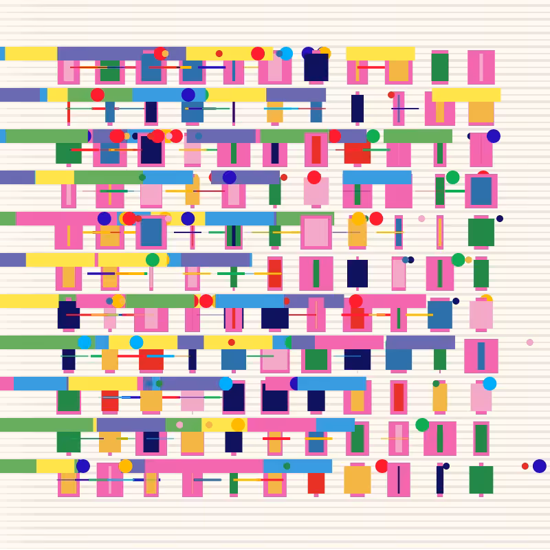 Genuary 32nd - Wimondrian #3
