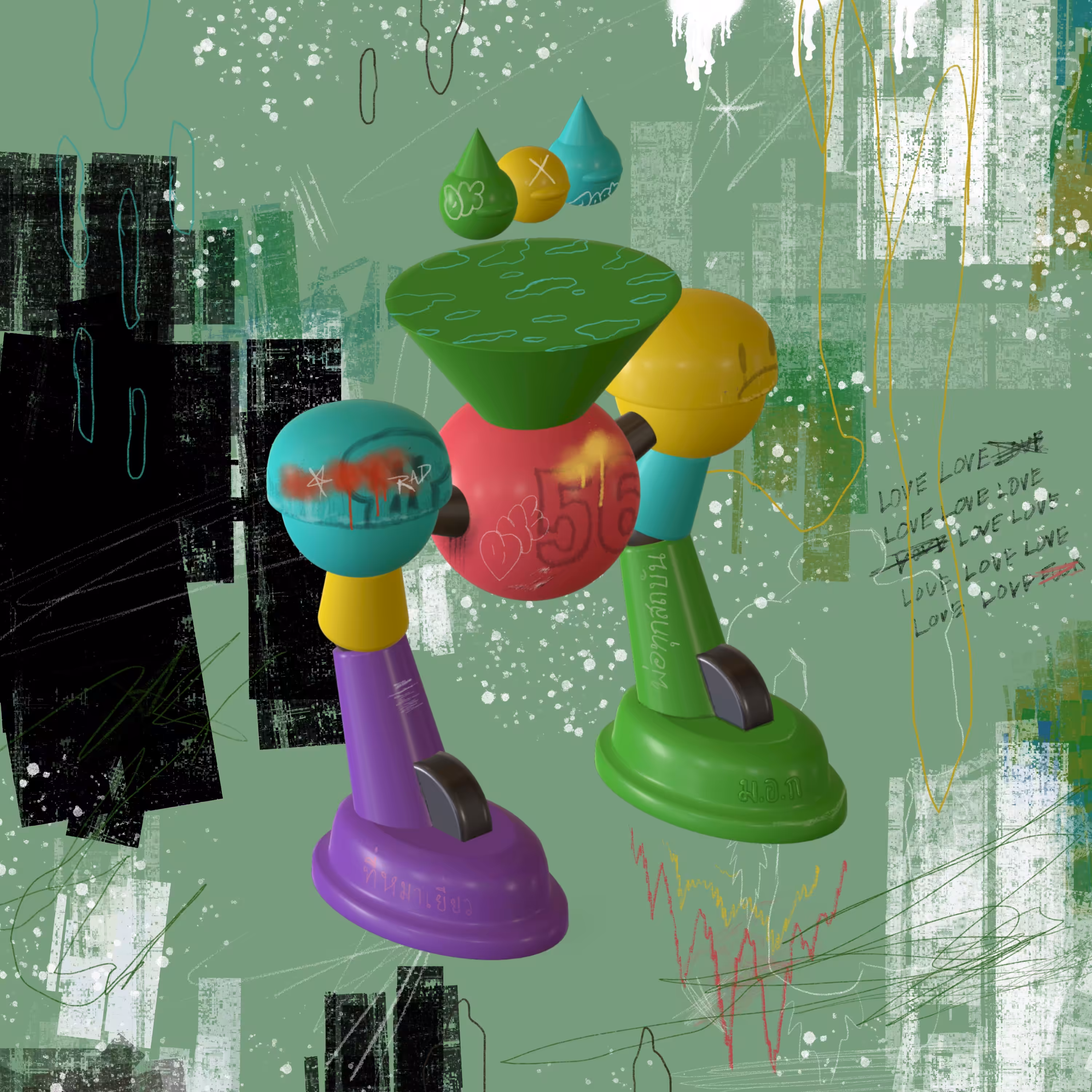 ROOSTER ROBOT PUNK