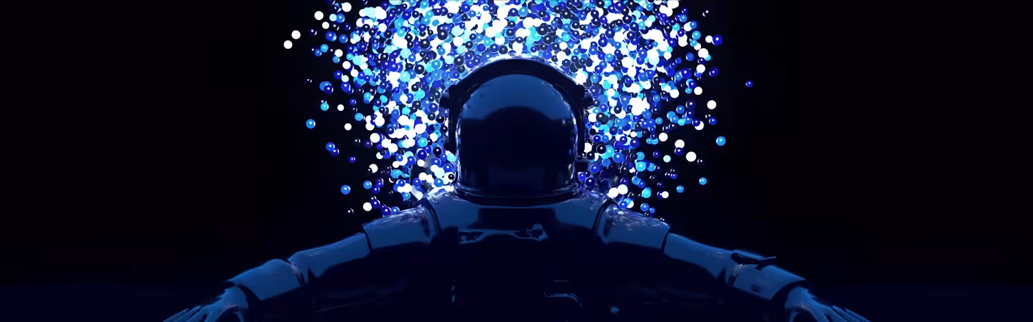 Colorful delusion in space