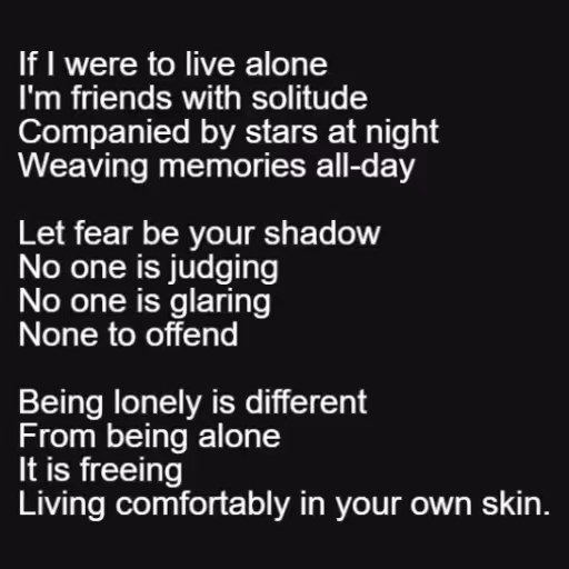 If I were to live al...