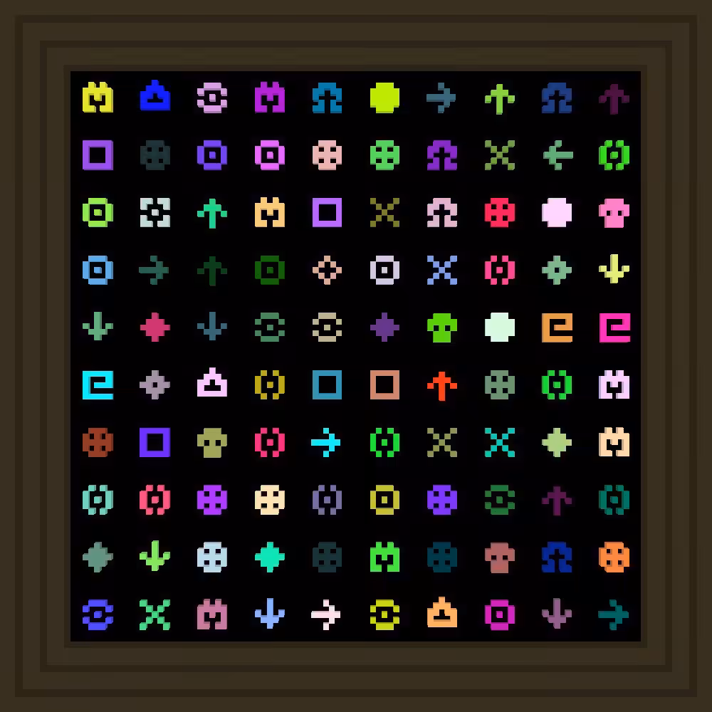8bit :: Procedural Symbols #44/1000