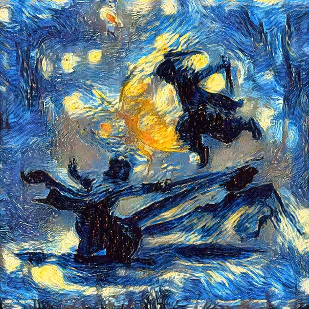 Bored Starry Night Samurai Club #12