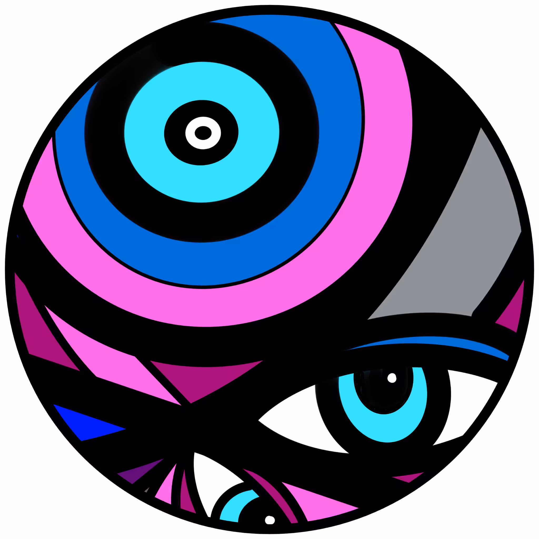 Cubist Circle 172