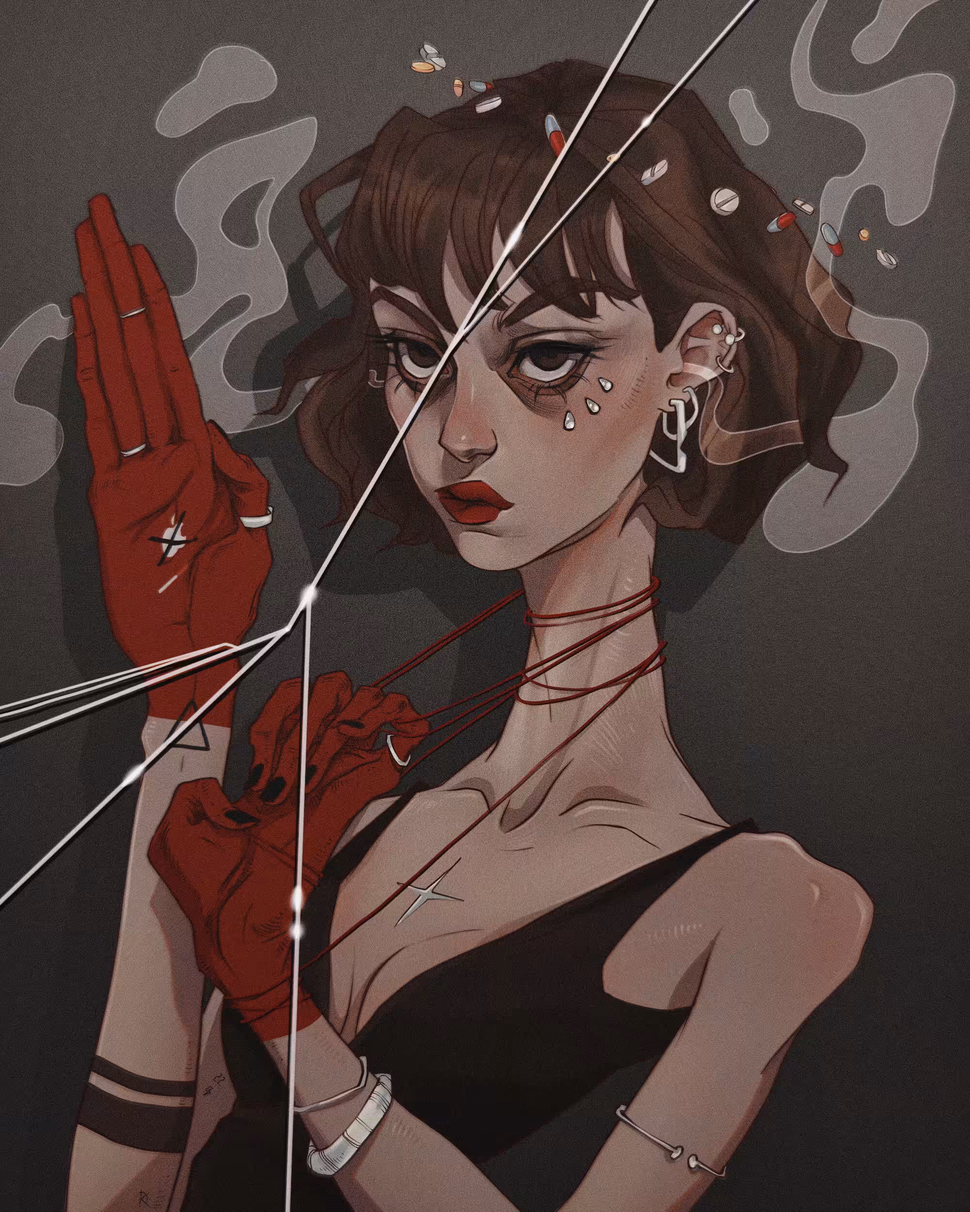red signal