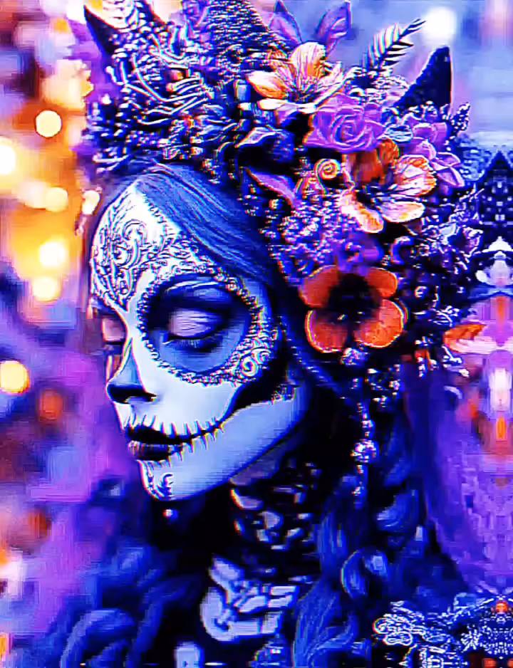 Psicodélico La Catrina 