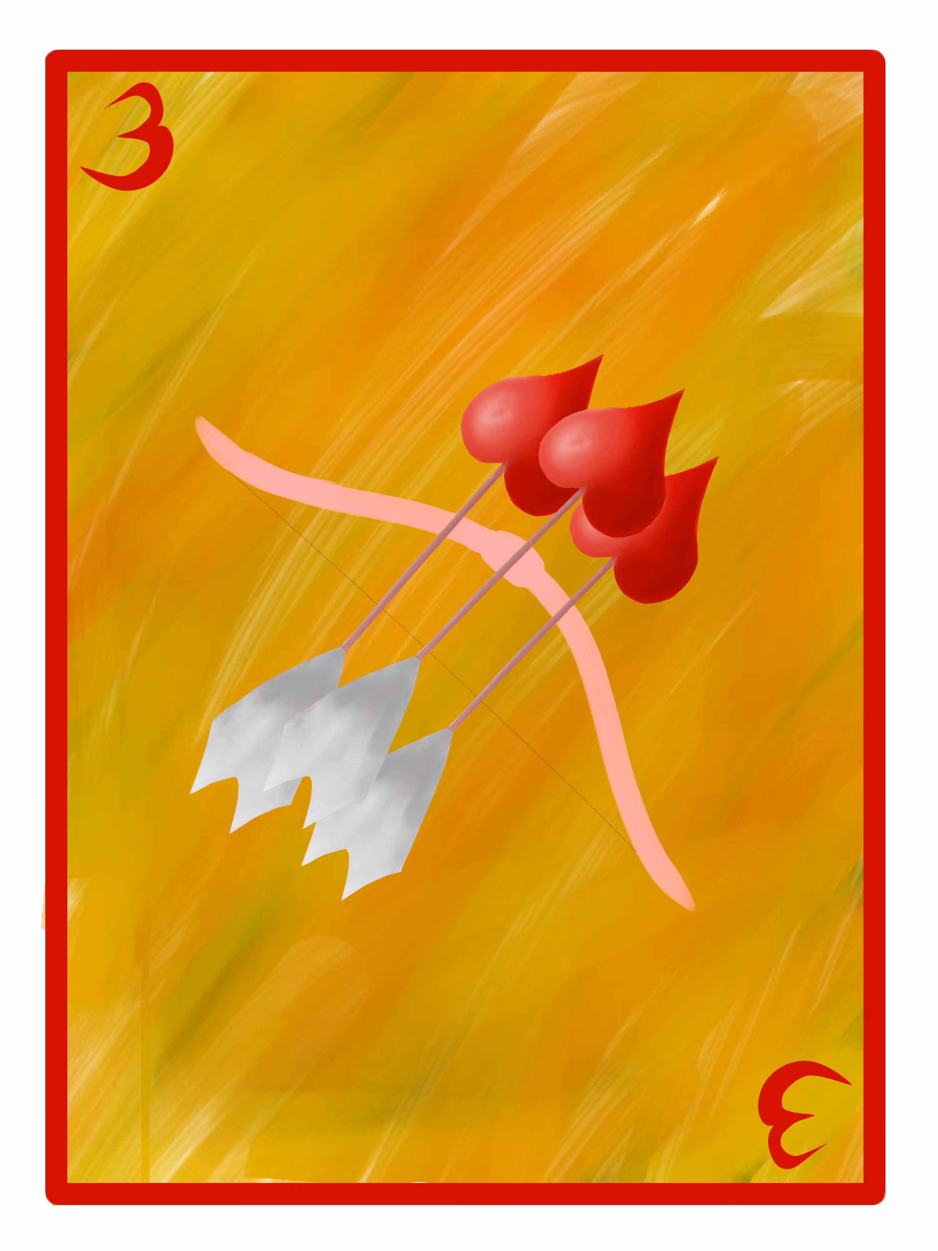 Three of Hearts