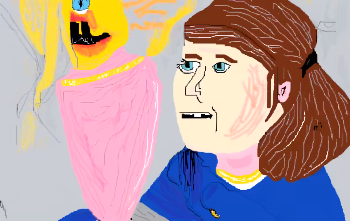 Denise Wonder, sits in a circle