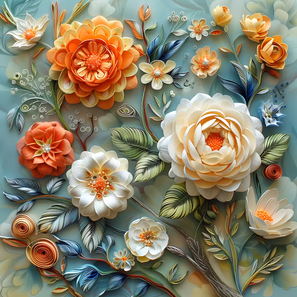 Quilled Flowers