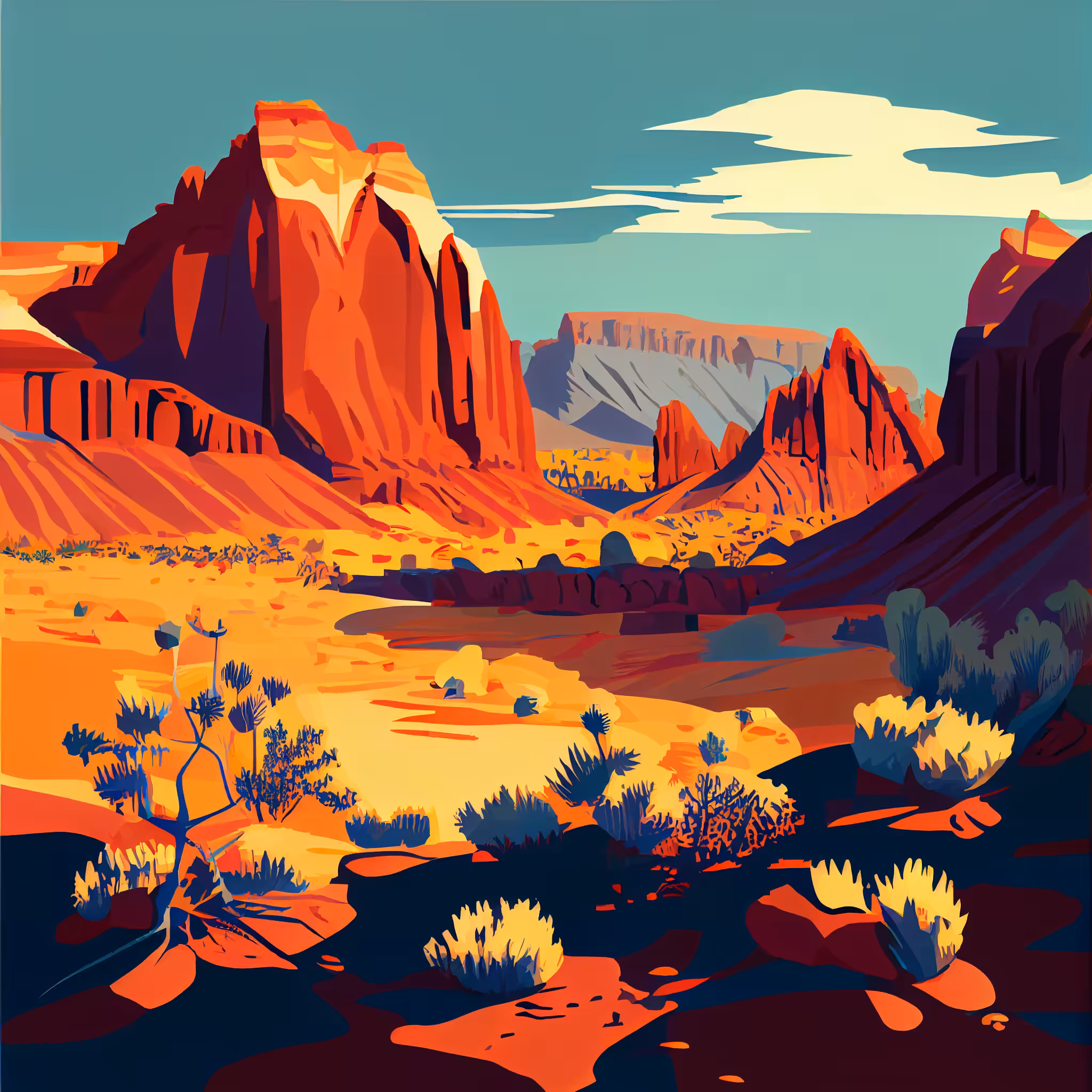 Orange Canyon