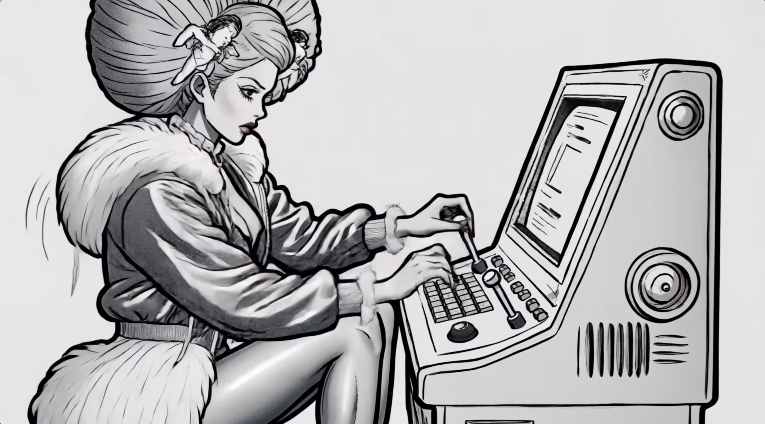 THE MANGA MACHINE - PORCELAIN ANDROIDS: Techno Girl — Manga