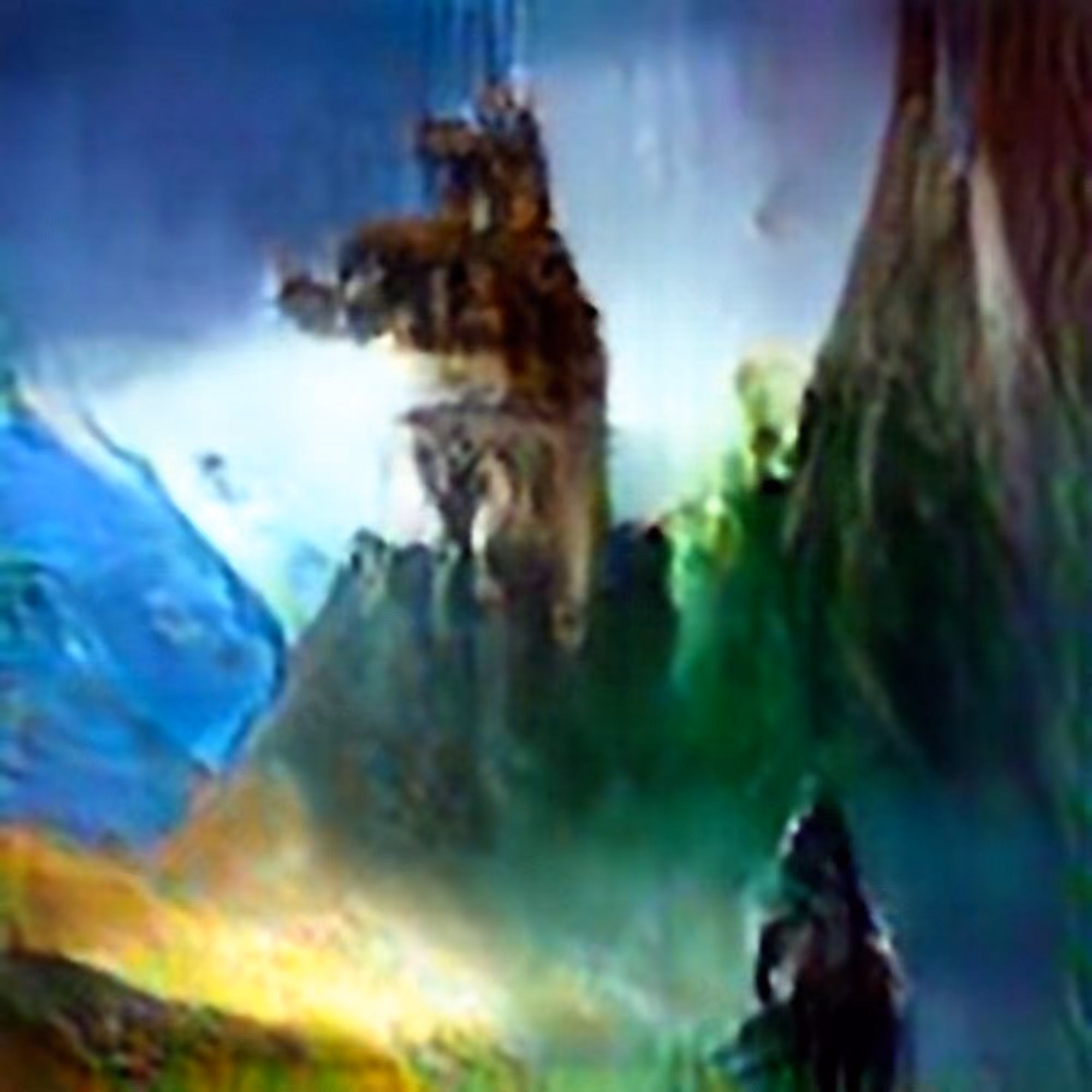 Castle #7 (Corpus: Knight, Death, and the Devil)