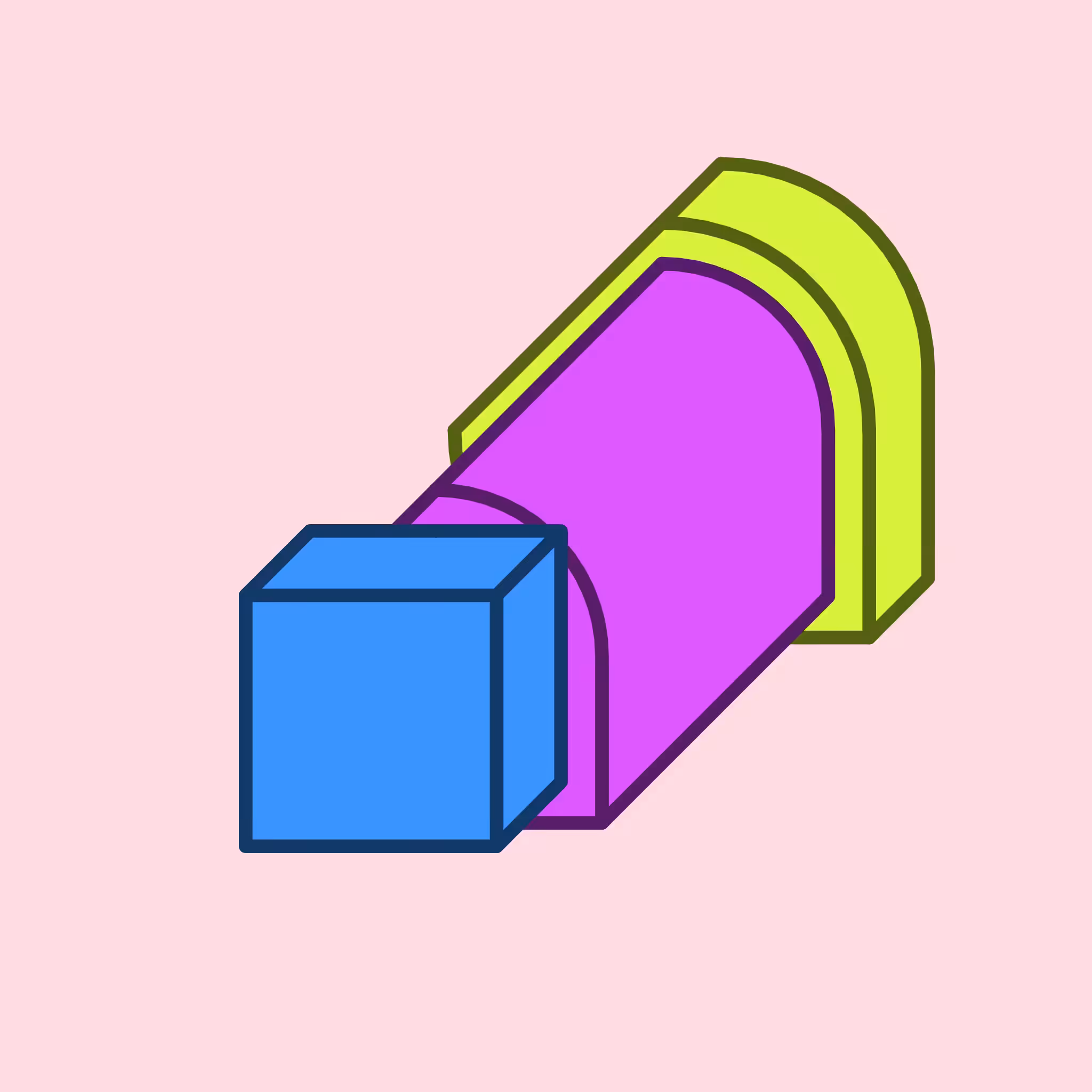 Calm shapes #124