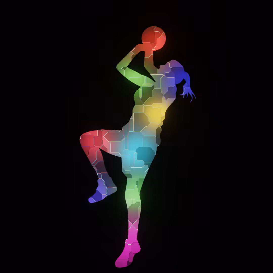 female basketball player 05
