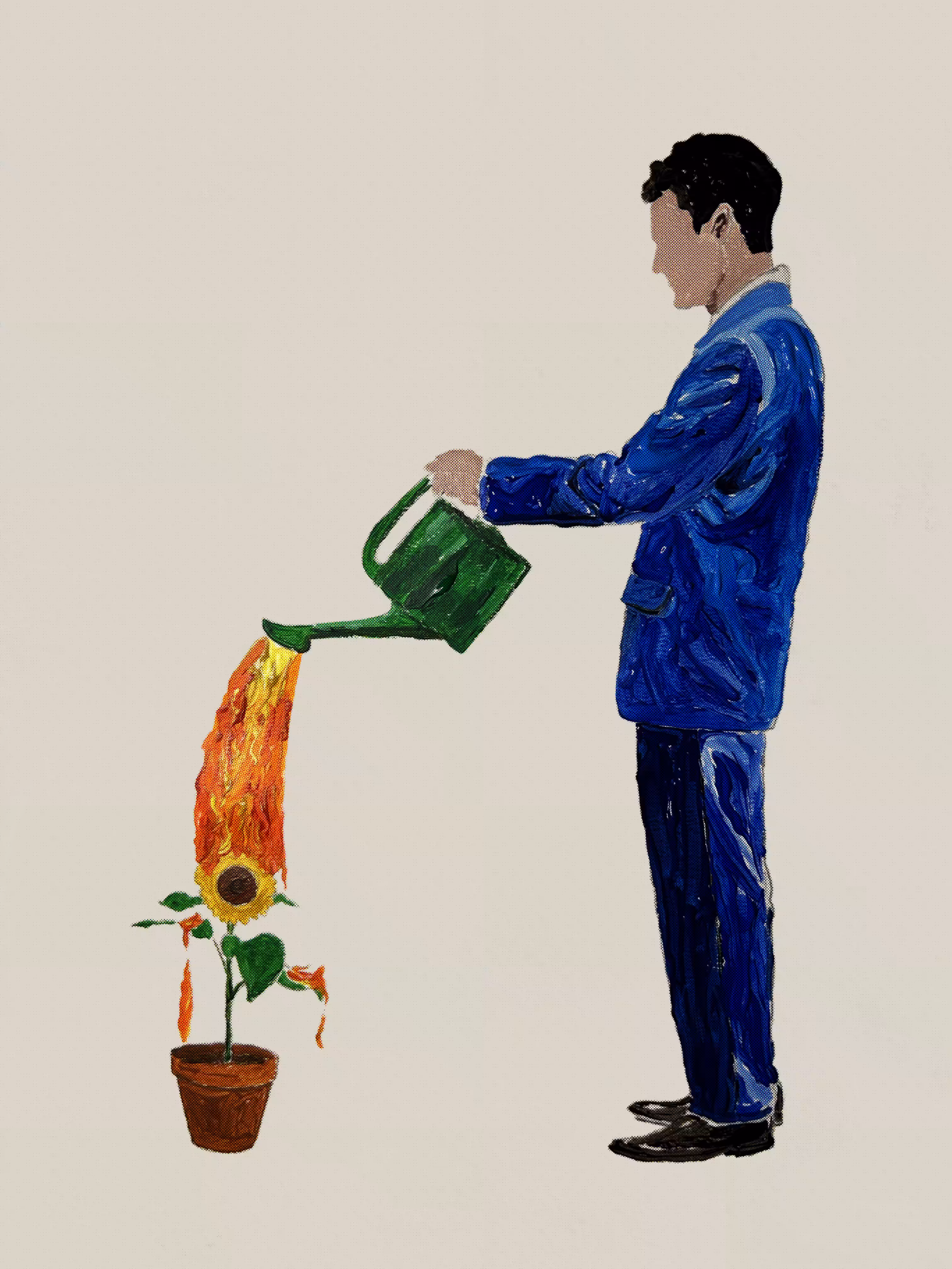 These flowers won't bloom