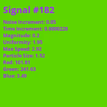 Signals in the Noise: Signal #182