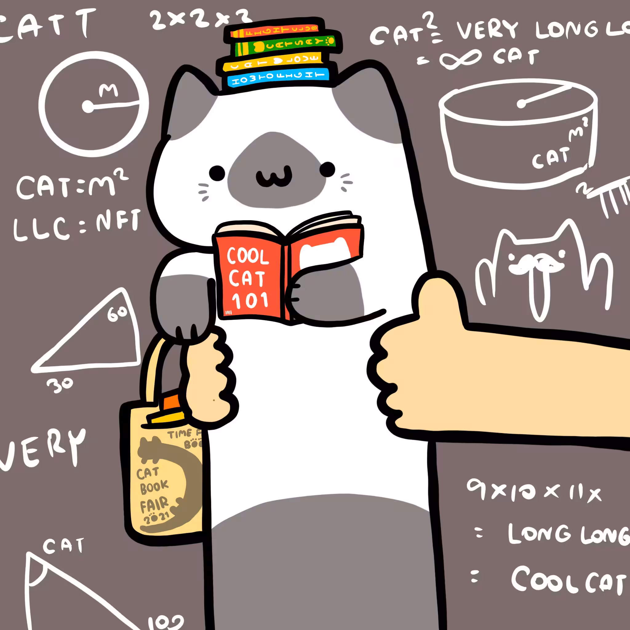 Long long genius cat #139
