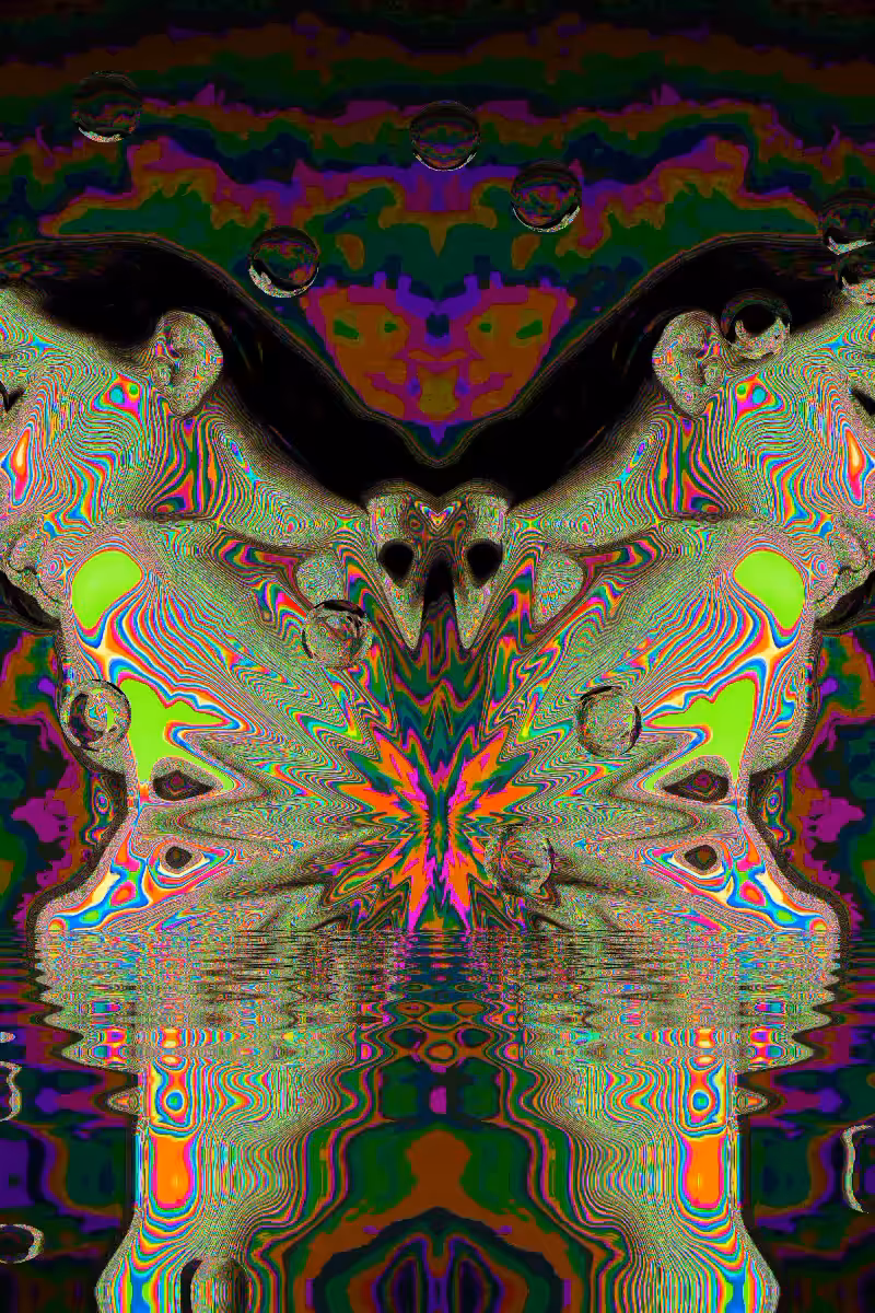 Butterfly woman