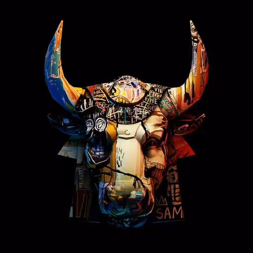 Basquiat Bull