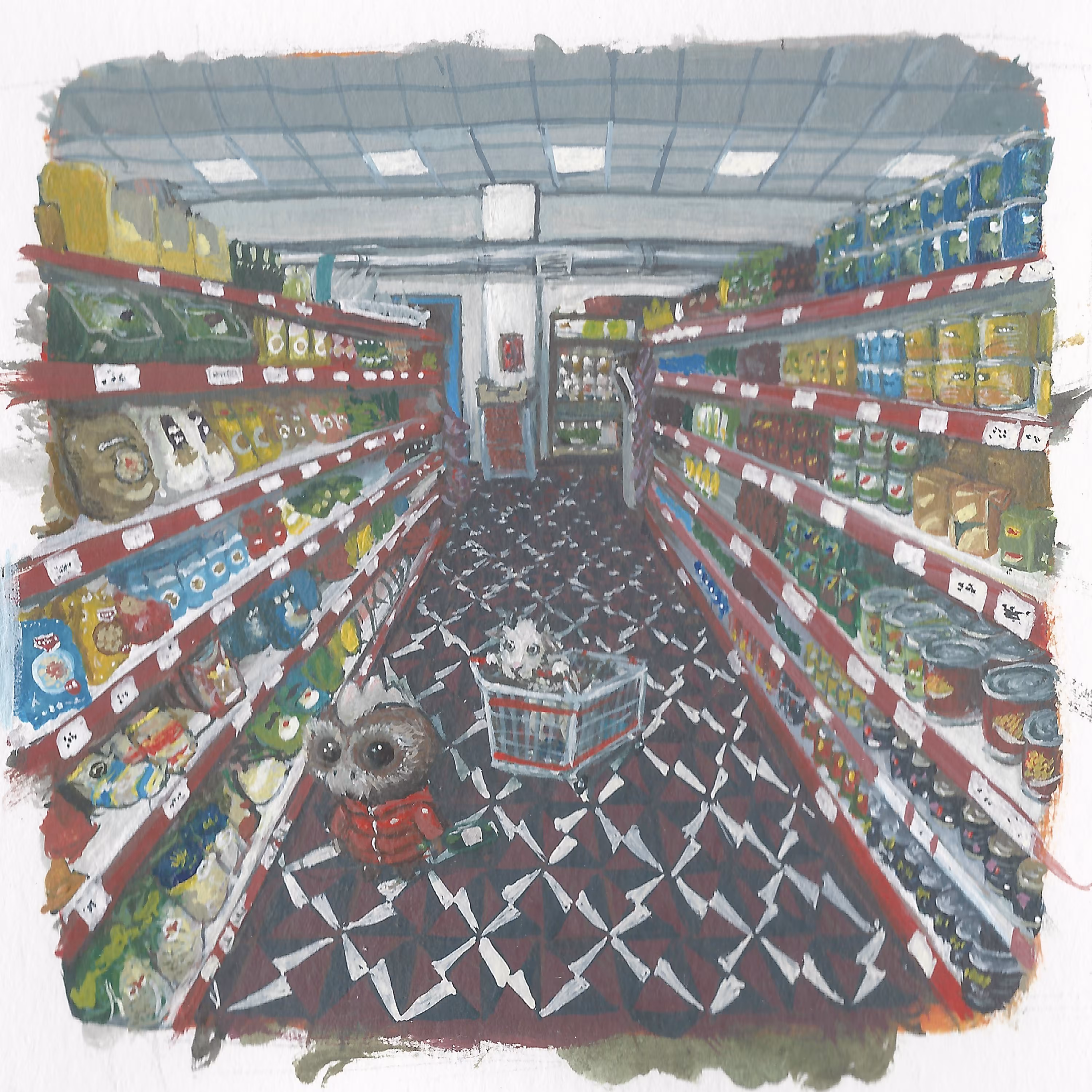 Lost in the supermarket ⛩ 🛒 🧸