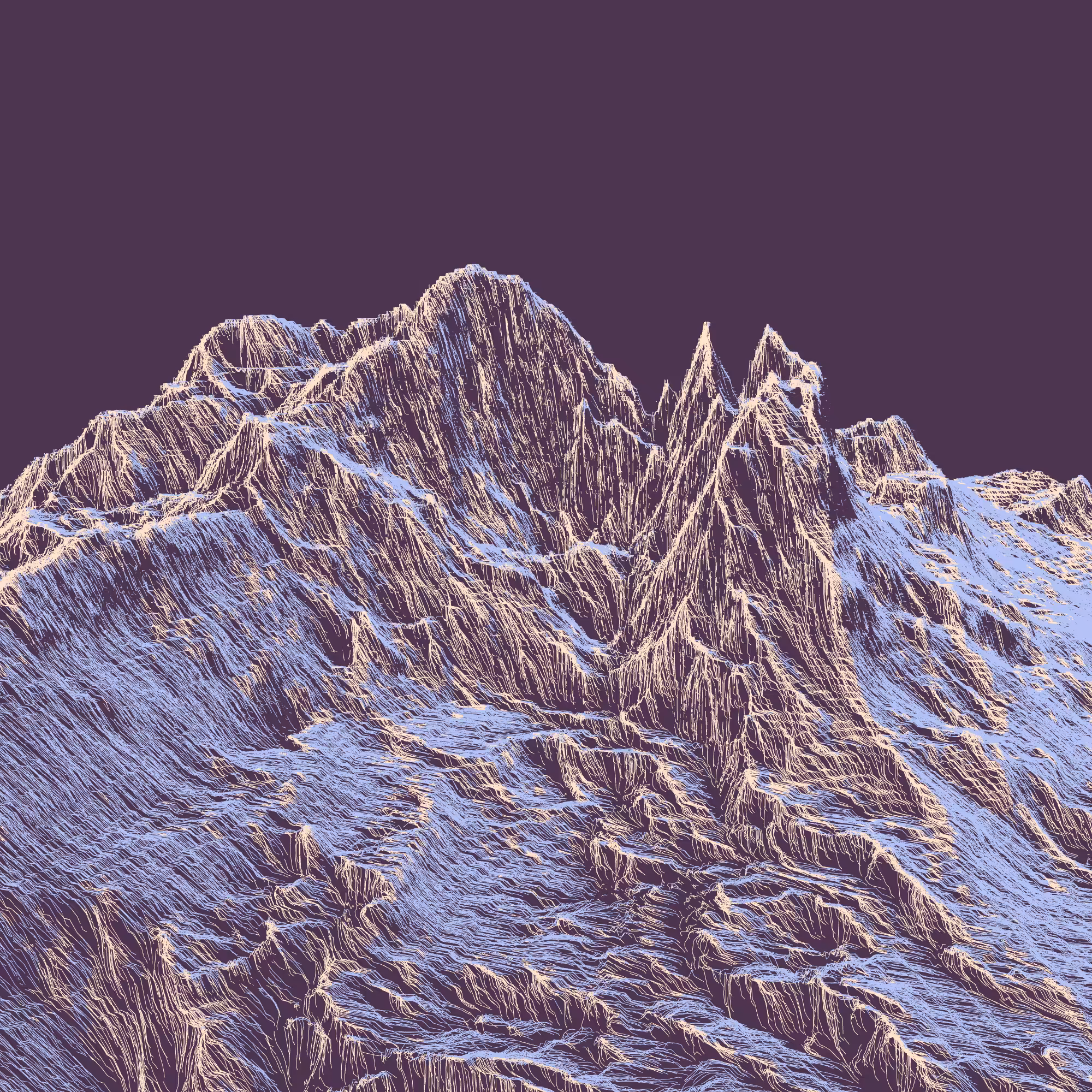 Ridge Scribbles #18