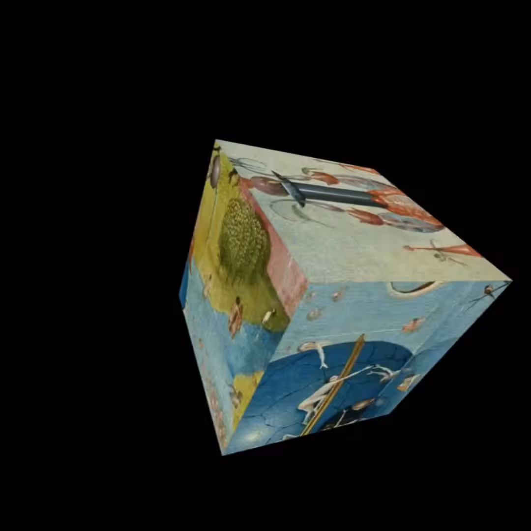 Garden of Earthly Delights Cube