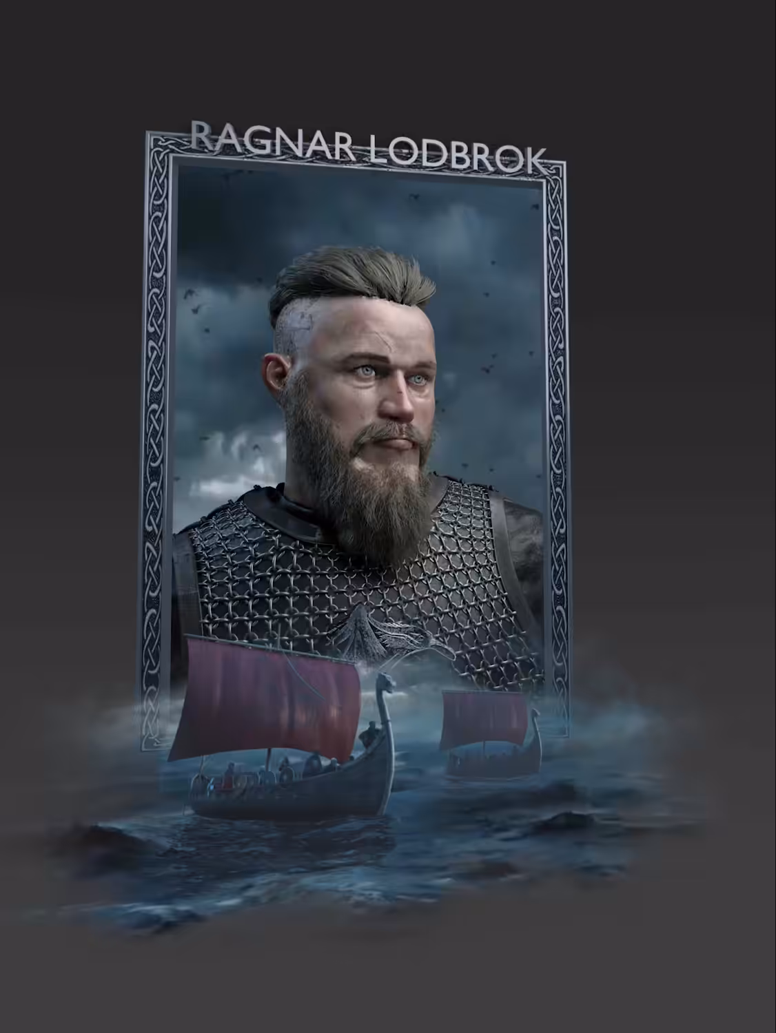 Ragnar Lodbrok Portrait