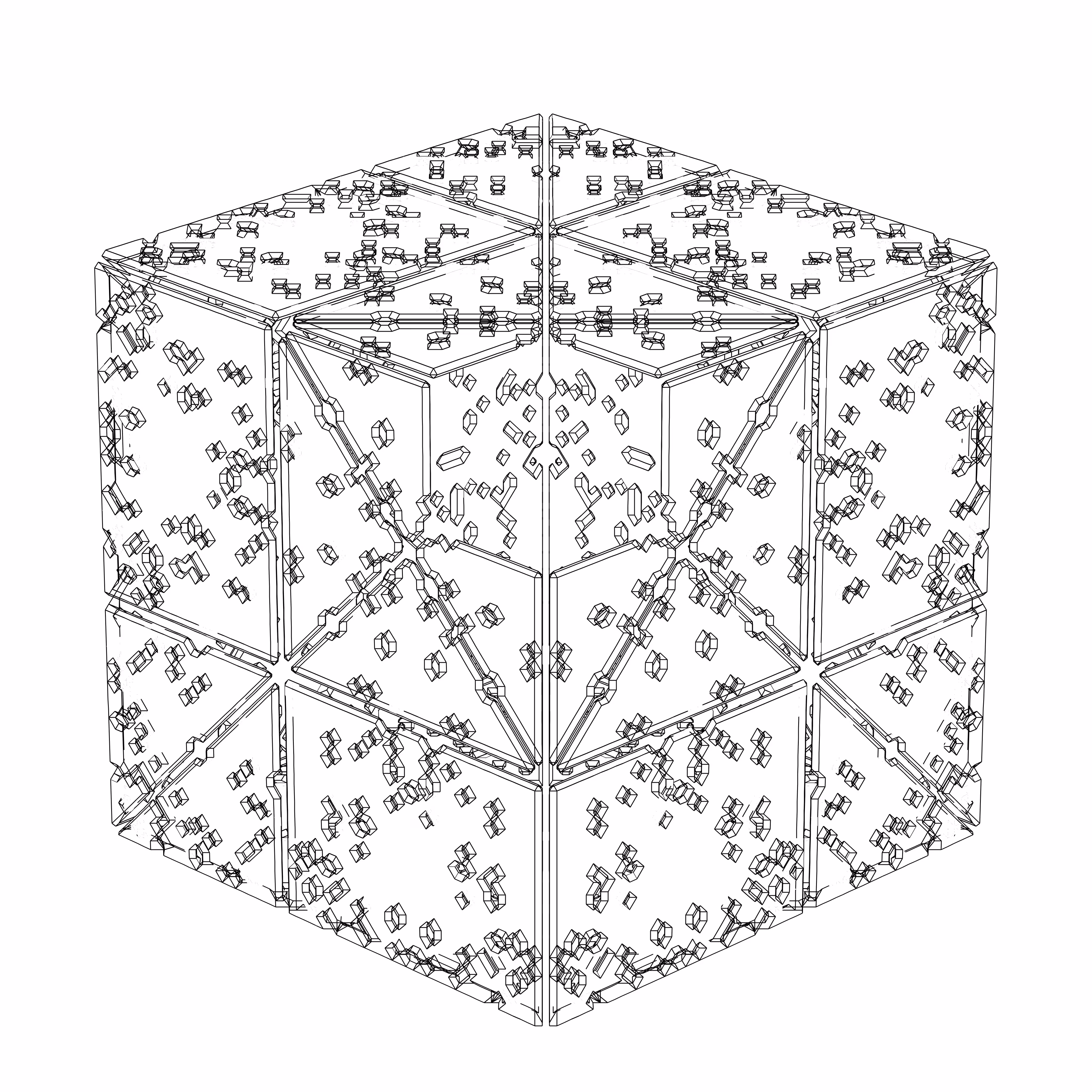 LL21 Alien Art Cube #568
