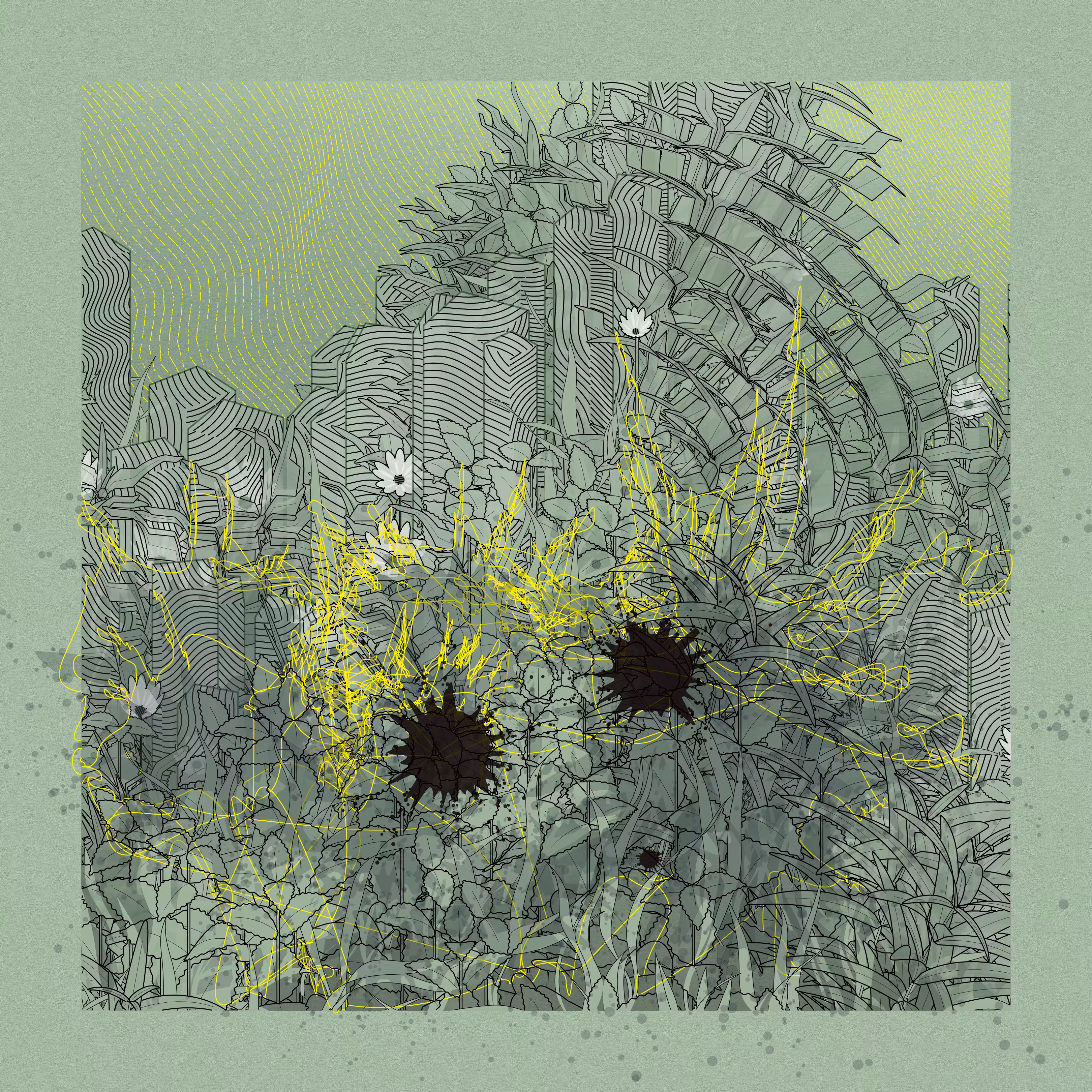 Landscape with Carbon Capture #6450