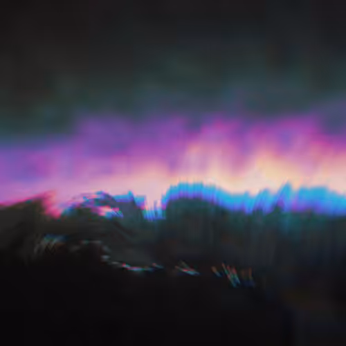 Irtoken art: purple auroras 