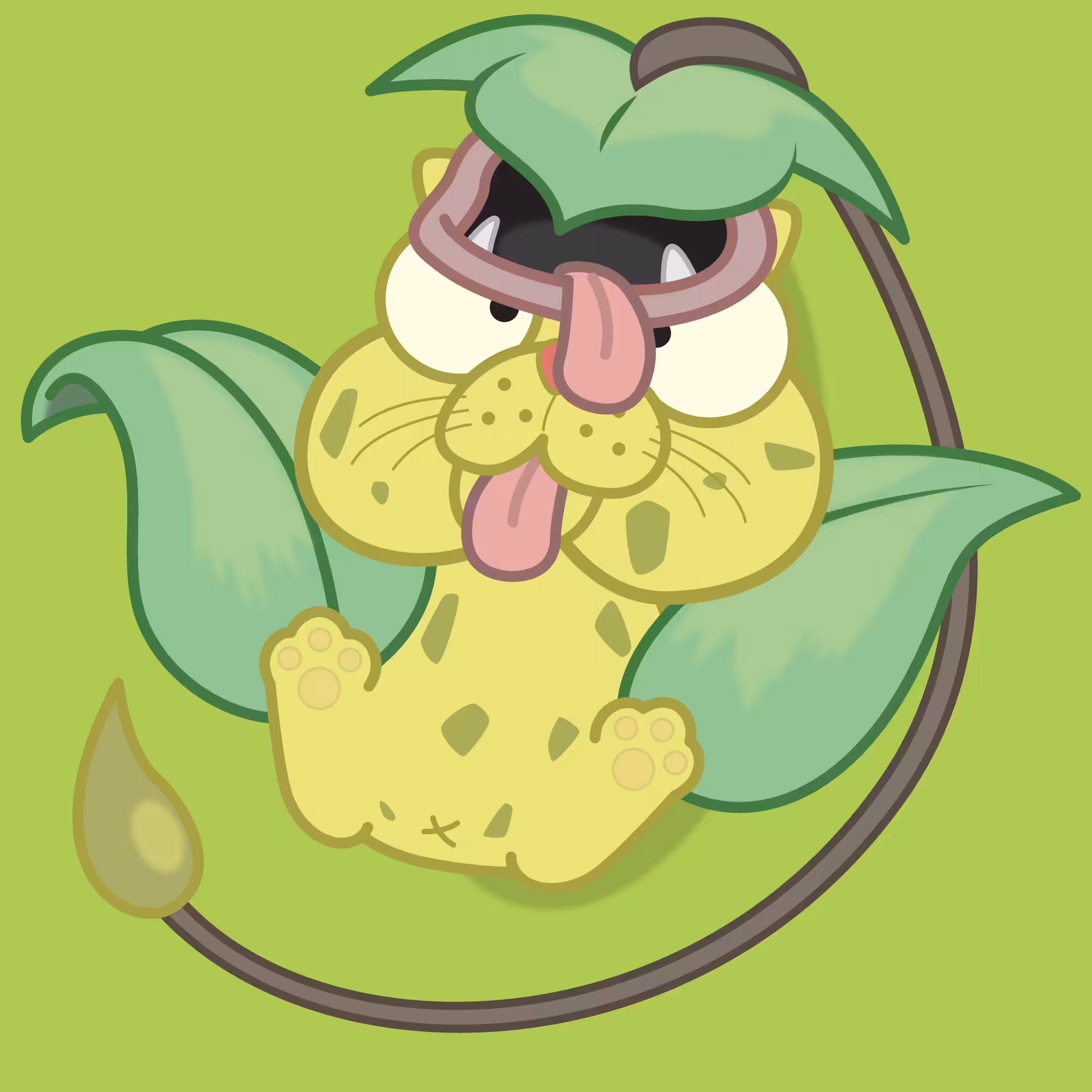 P071 --- Laying Derp Catreebel --