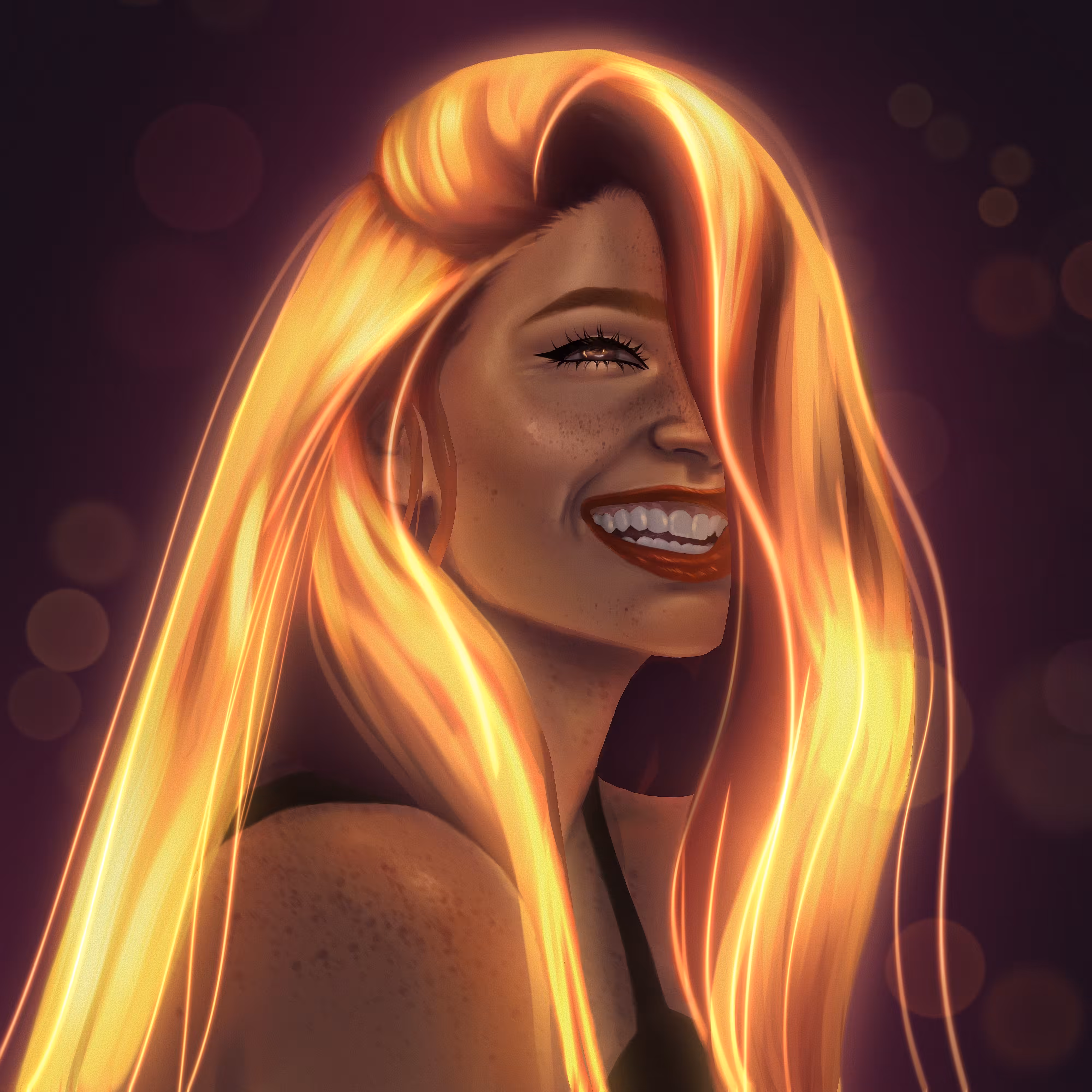 Glowing Hair 2022